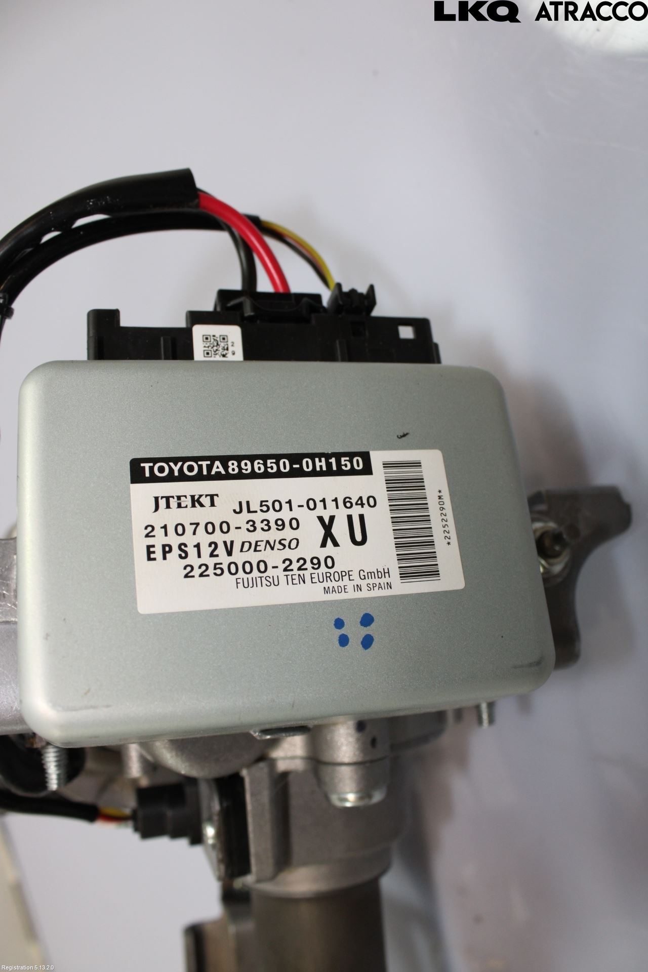 Toyota AYGO 15-21 Rattakselaggregat Innebygd Servo