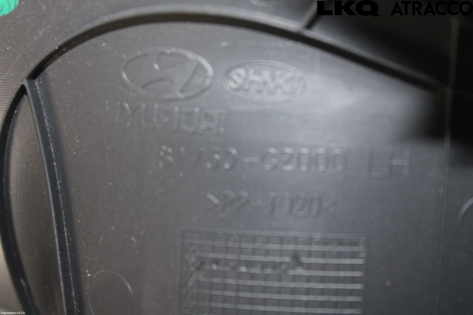 Hyundai IONIQ AE 17-22 Innr Bakluketrekk