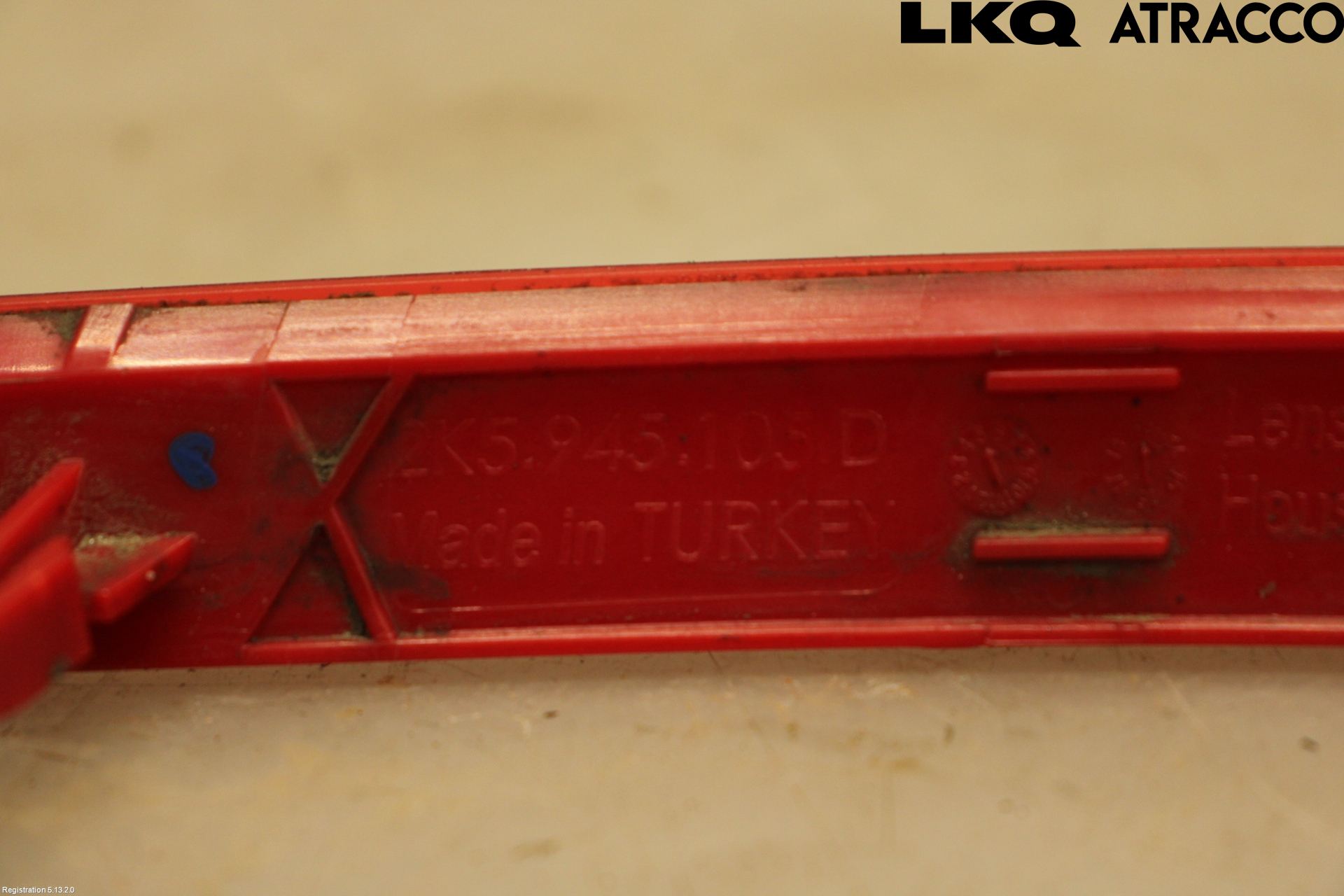 Volkswagen VW CADDY 16-20 Refleks Bak