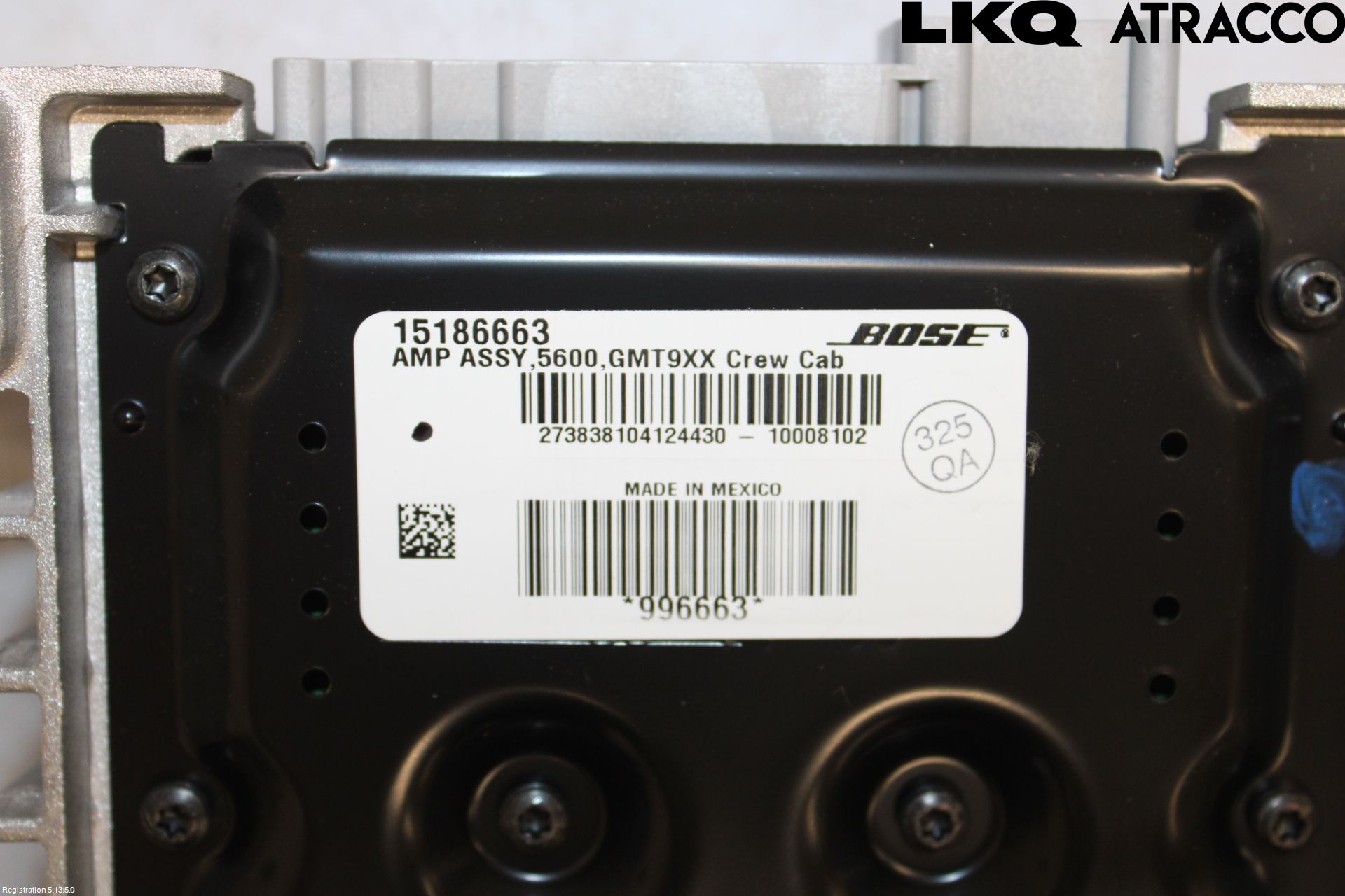 Chevrolet AVALANCHE Stereo Forsterker