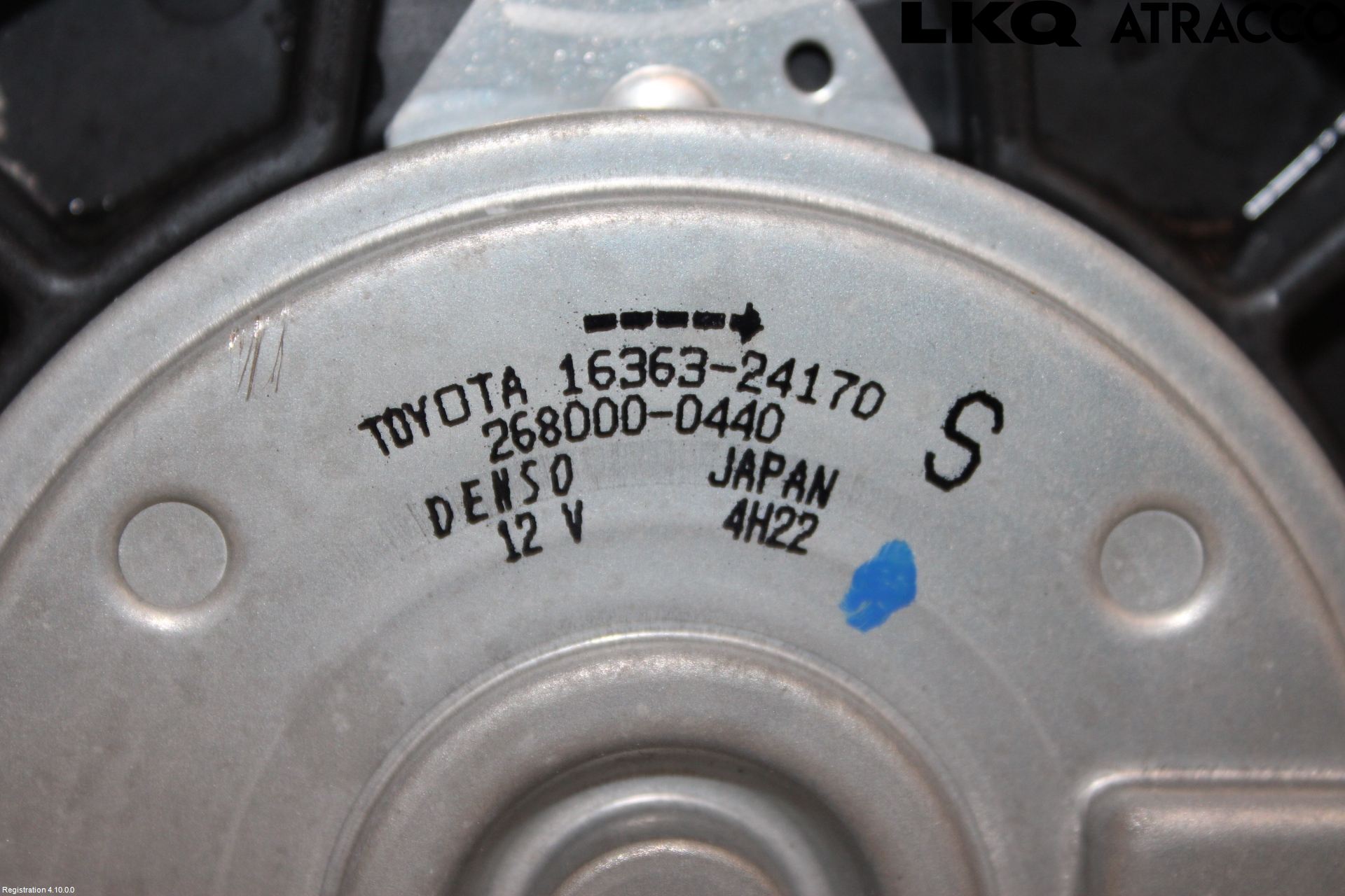 Toyota C-HR 24- Kjølevifte Elektrisk