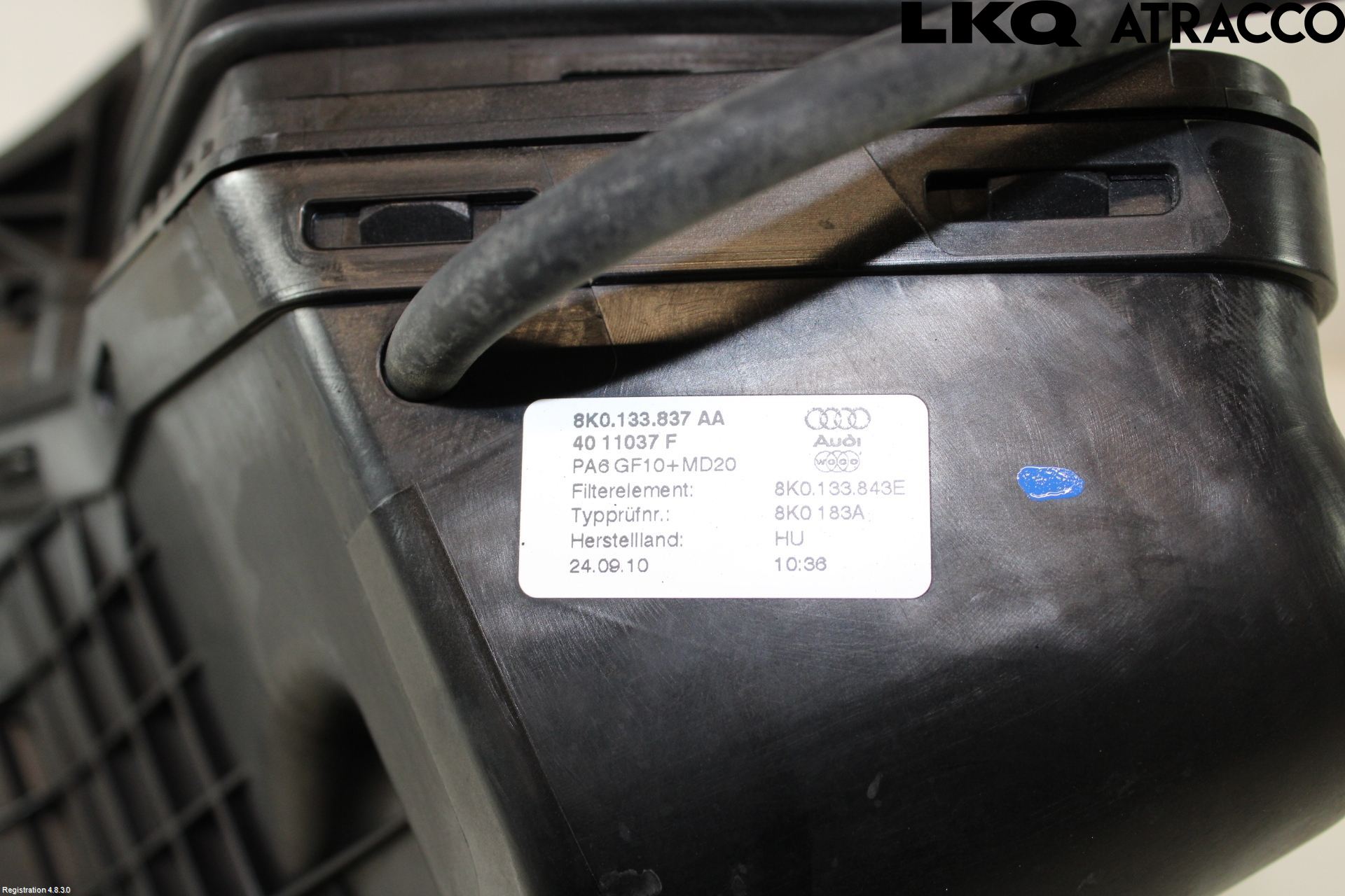 Audi A4 ALLROAD 09-16 Luftfilter Boks