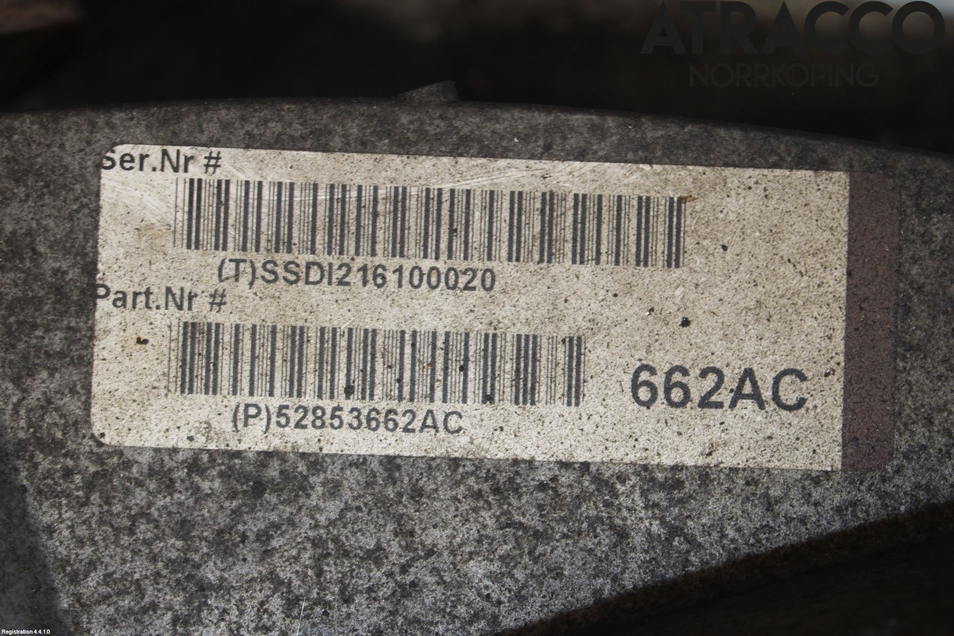 Dodge DURANGO Gearkasse Fordelingskasse