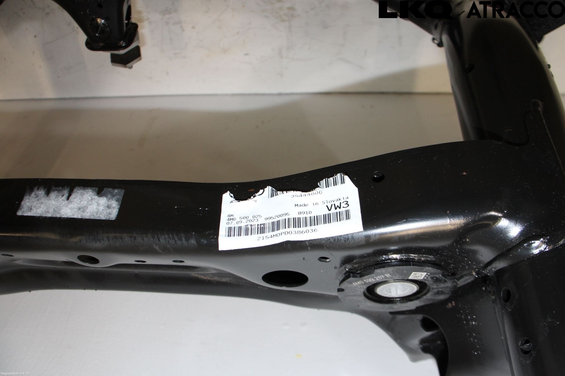 Audi Q7/SQ7 Bakaksel Feste Travers-Ramme