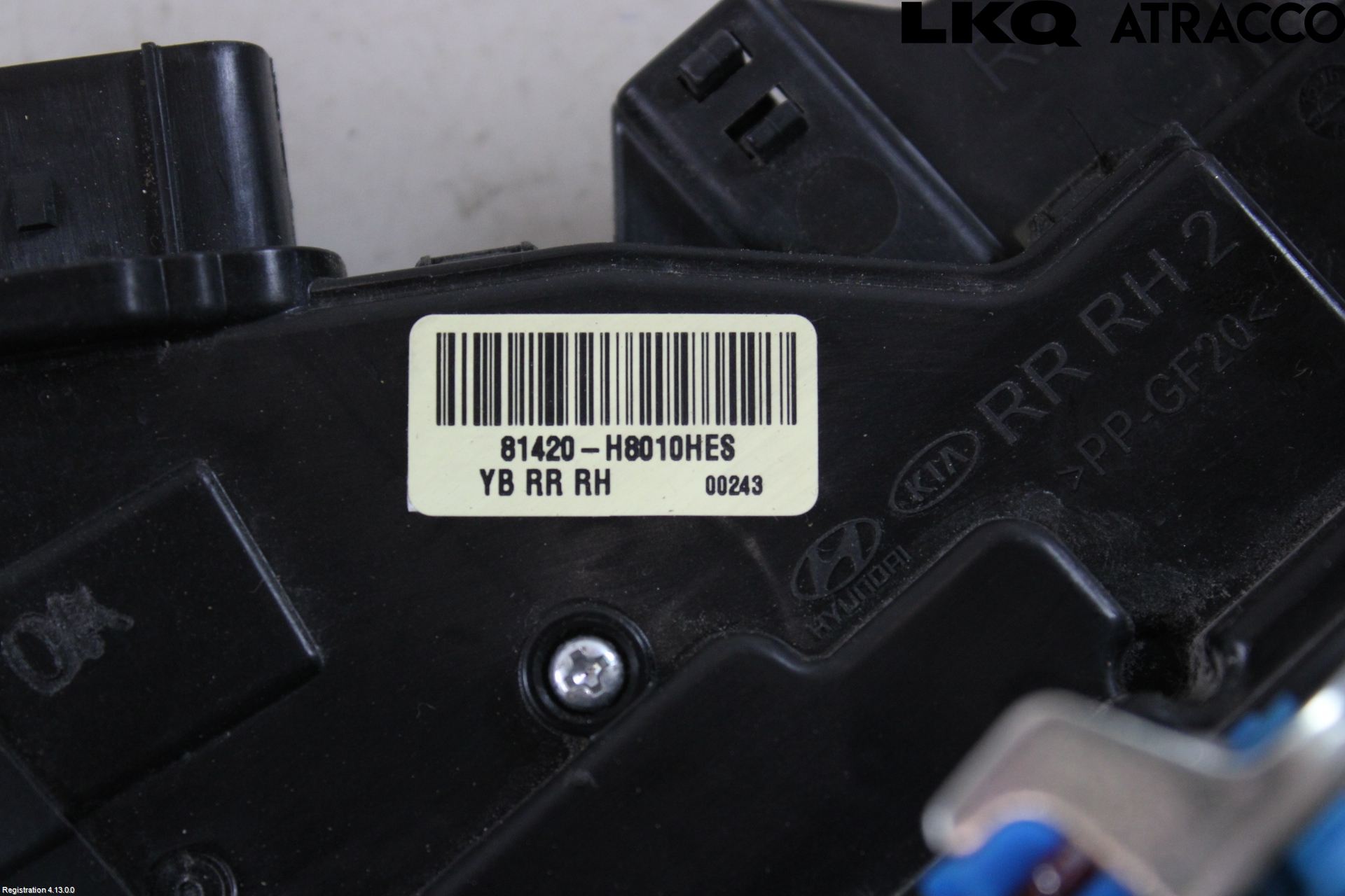 Kia RIO 17- Dørlås - Låsekasse