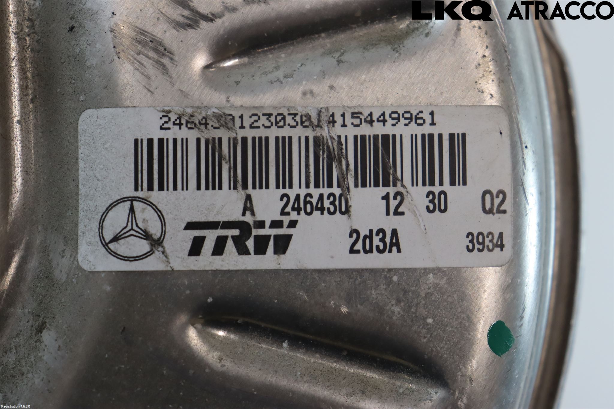 Mercedes-Benz MB B-KLASS (W246/W242) 12-19 Bremseservo