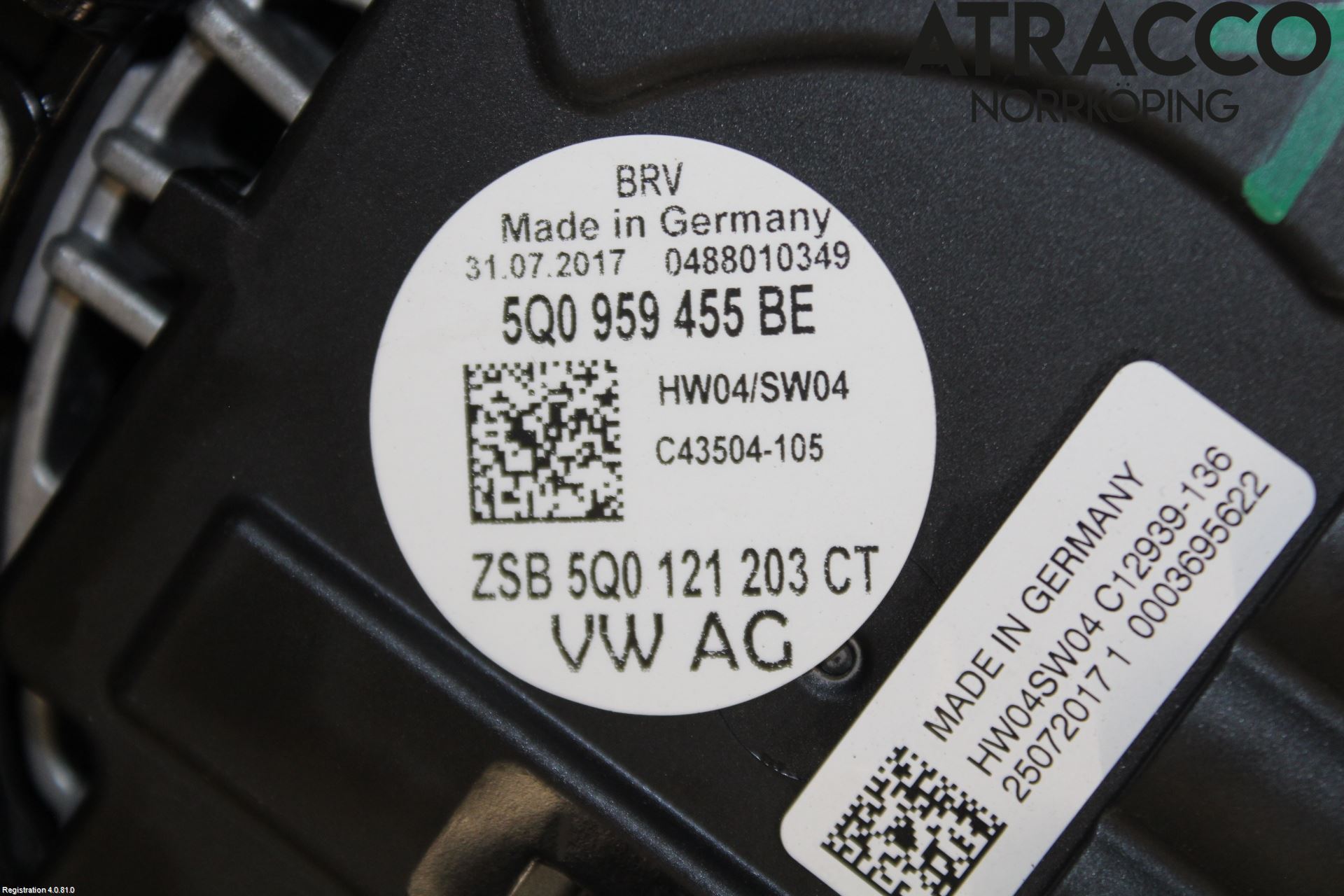 Volkswagen VW GOLF / E-GOLF VII 13-20 Kjølevifte Elektrisk