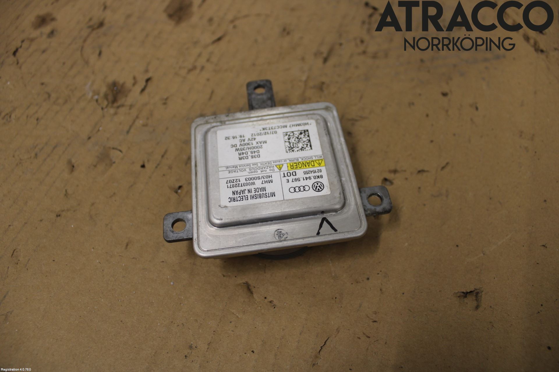 Audi A5 07-16 Styreenhet Xenon