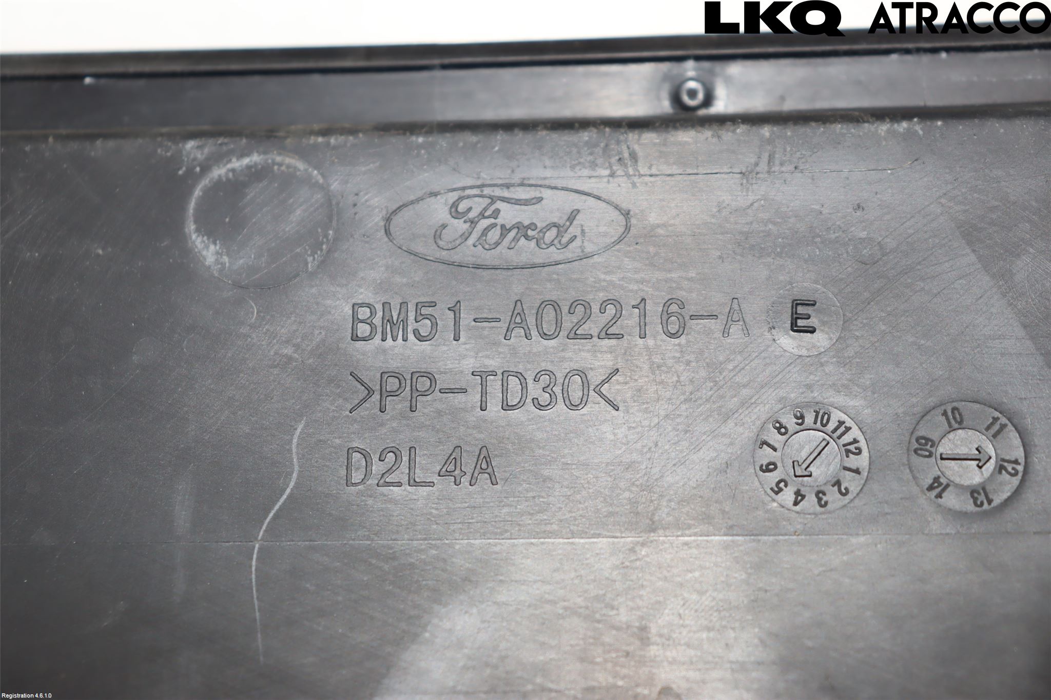 Ford FOCUS 11-14 Visker Deksel-Grill-Under Frr