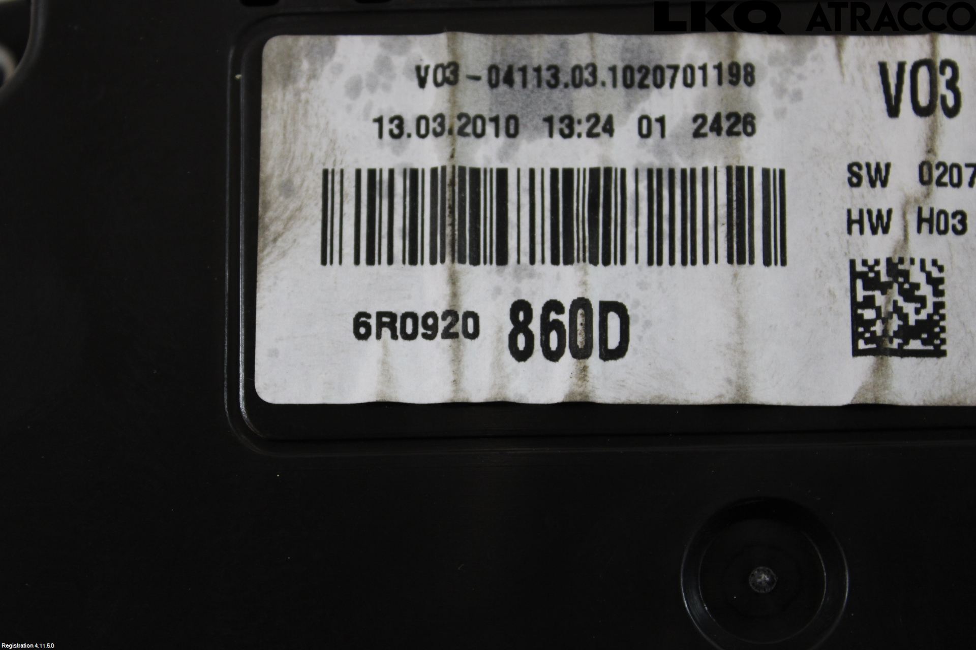Volkswagen VW POLO 10-17 Instr Kombinert