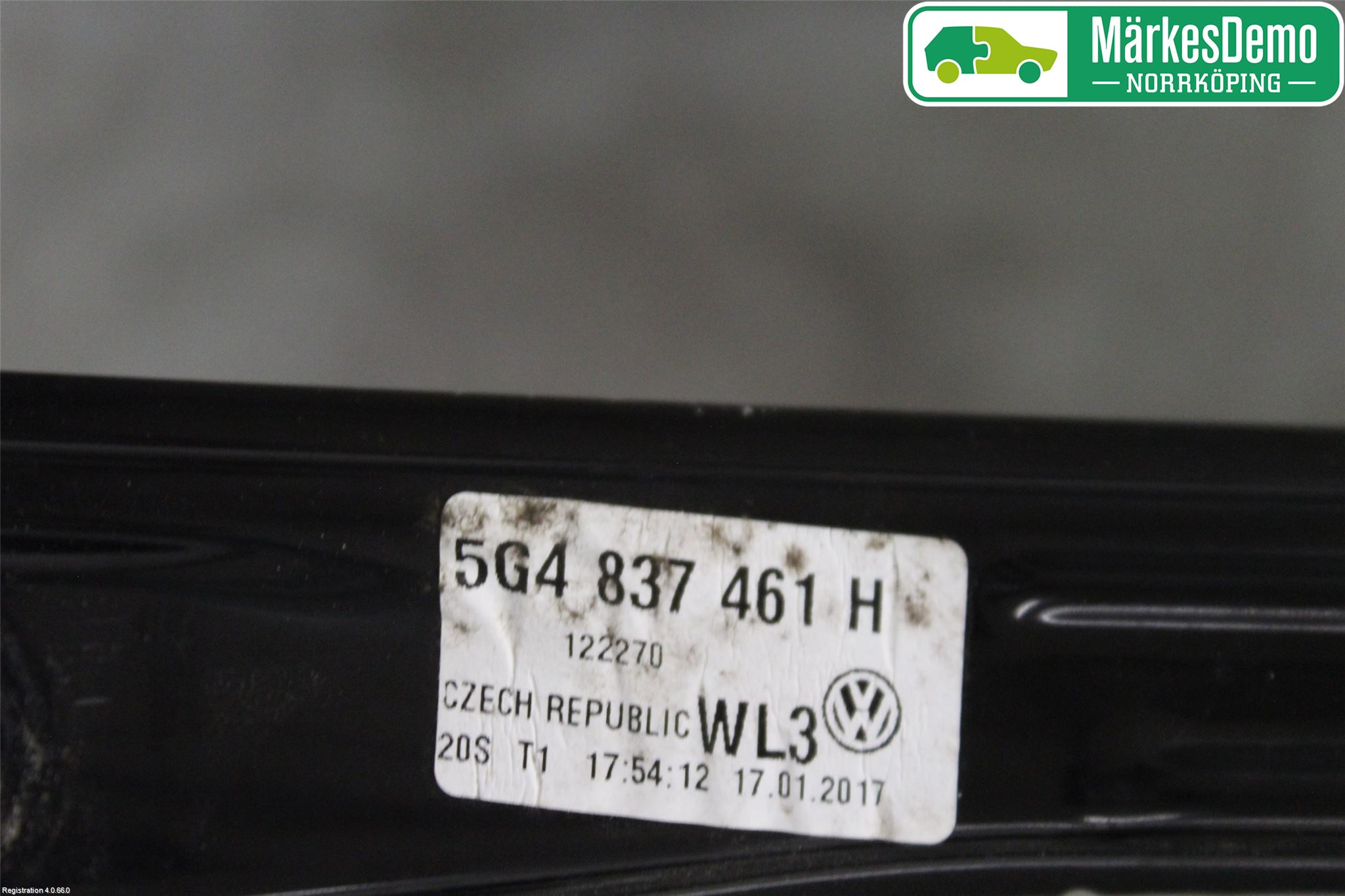 Volkswagen VW GOLF / E-GOLF VII 13-20 Vindusheis El Komp