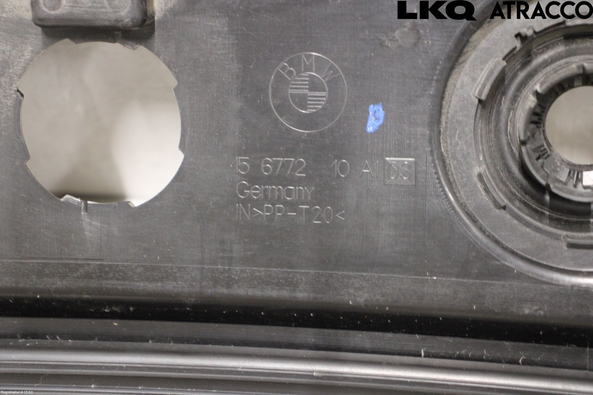 BMW X1 E84 10-15 Visker Deksel-Grill-Under Frr