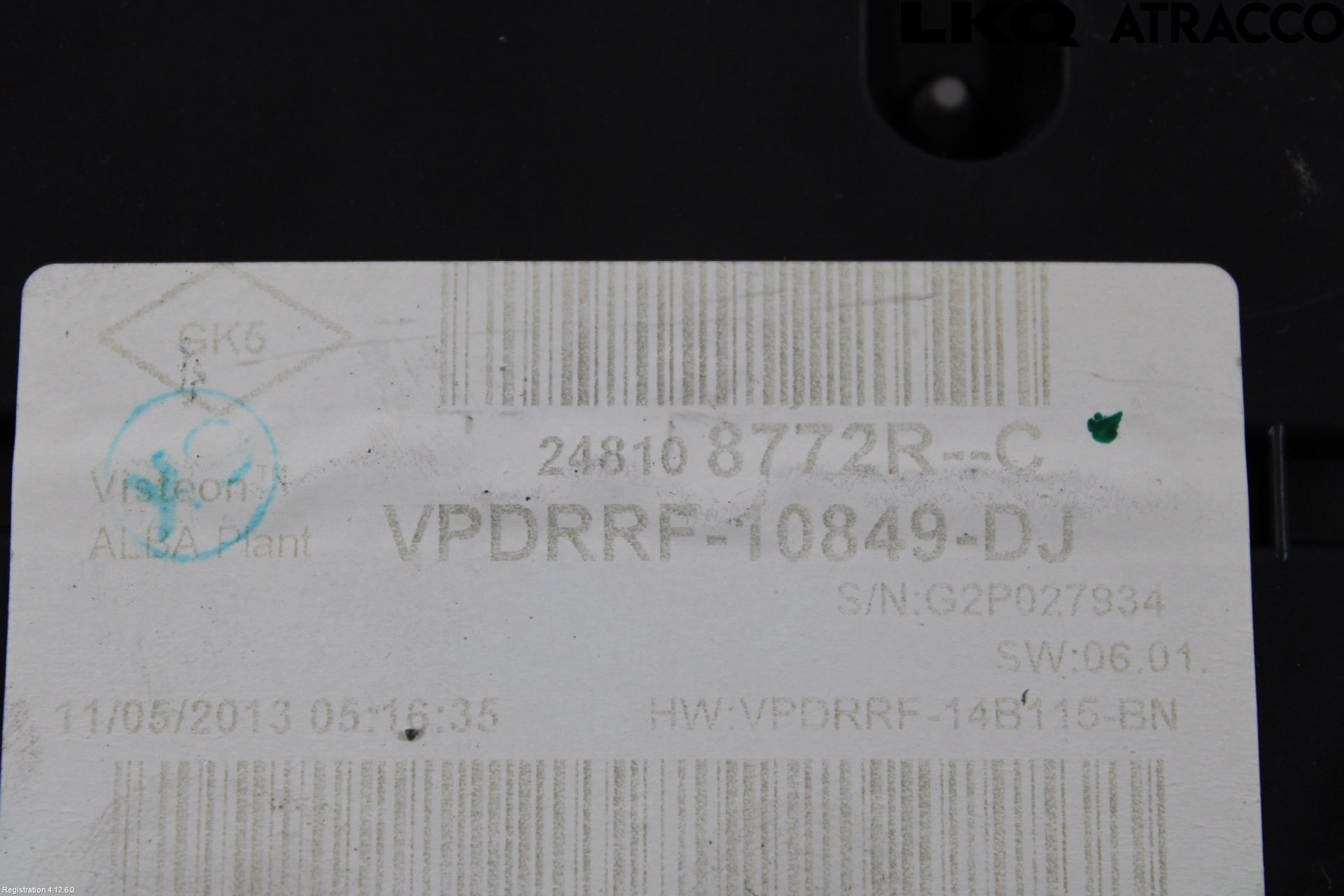 Renault CAPTUR 13-19 Instr Kombinert