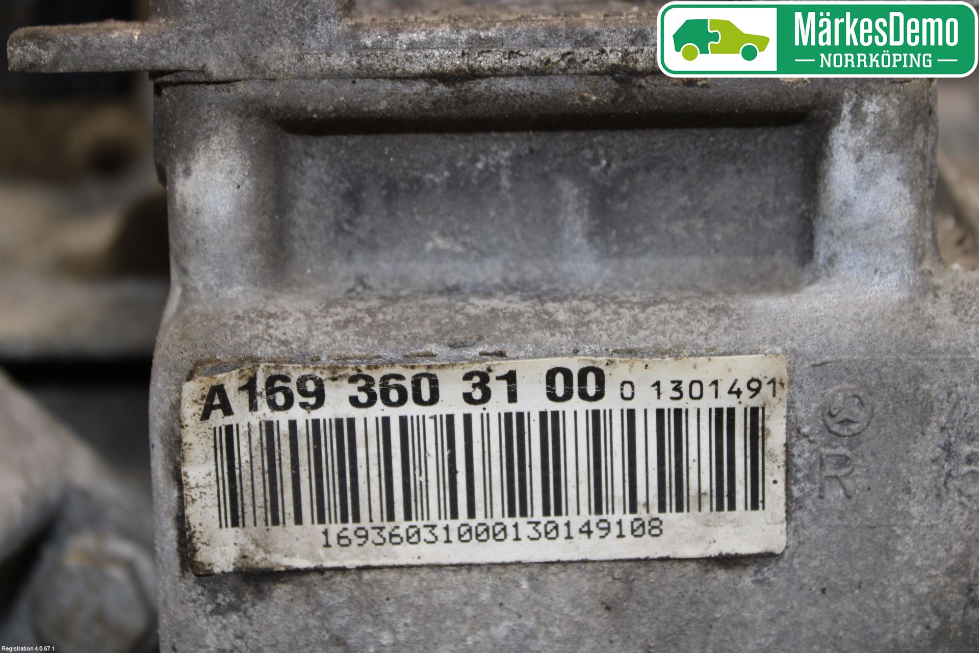 Mercedes-Benz MB B-KLASS (W245) 05-12 Gearkasse 5 Trinn