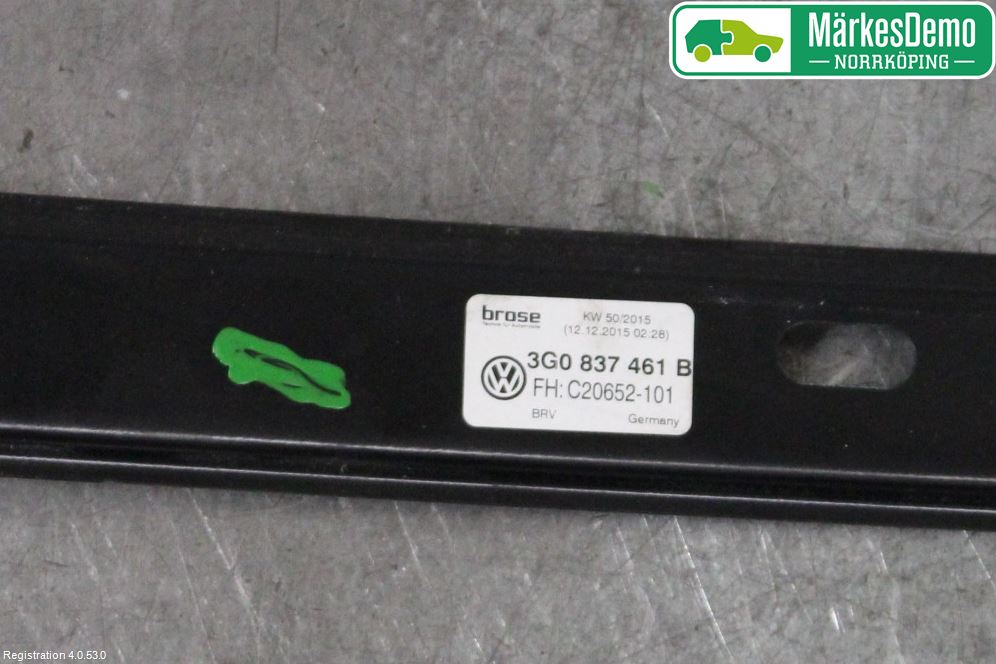 Volkswagen VW PASSAT 15-19 Vindusheis El Komp