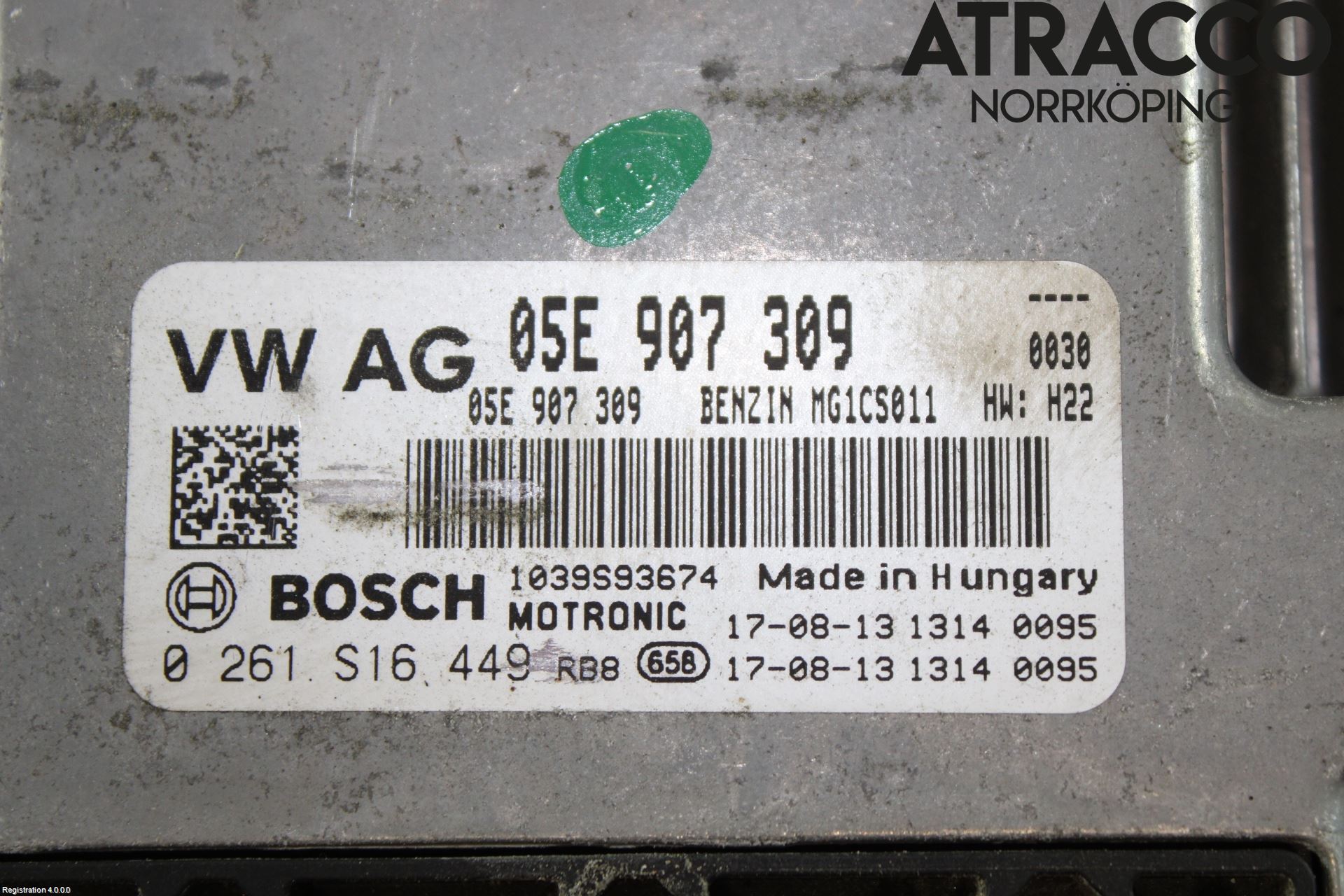 Audi A3/S3 8V 13-20 Styreenhet Innsprøytning