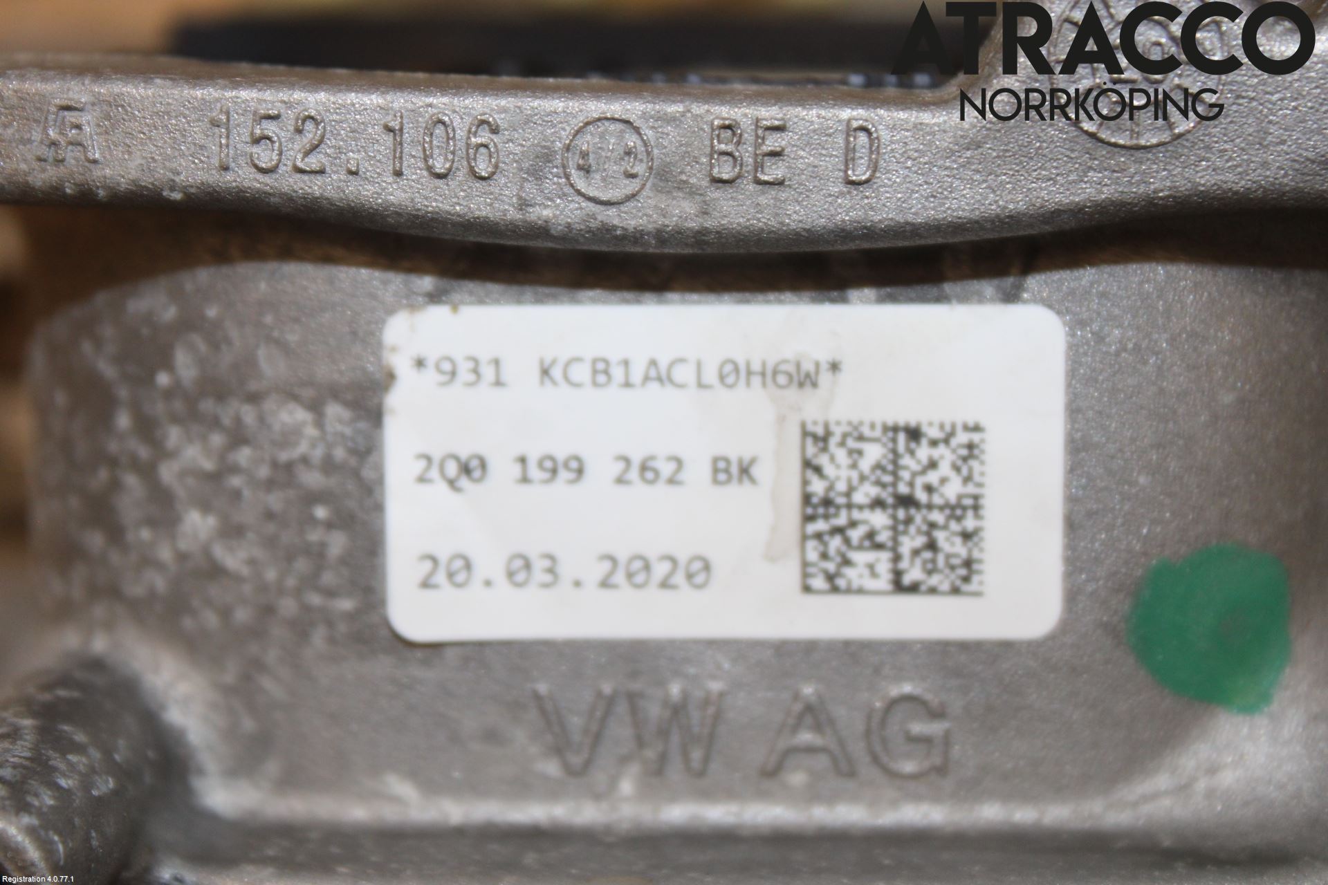 Skoda SCALA 19- Motor Feste Stål-Alu