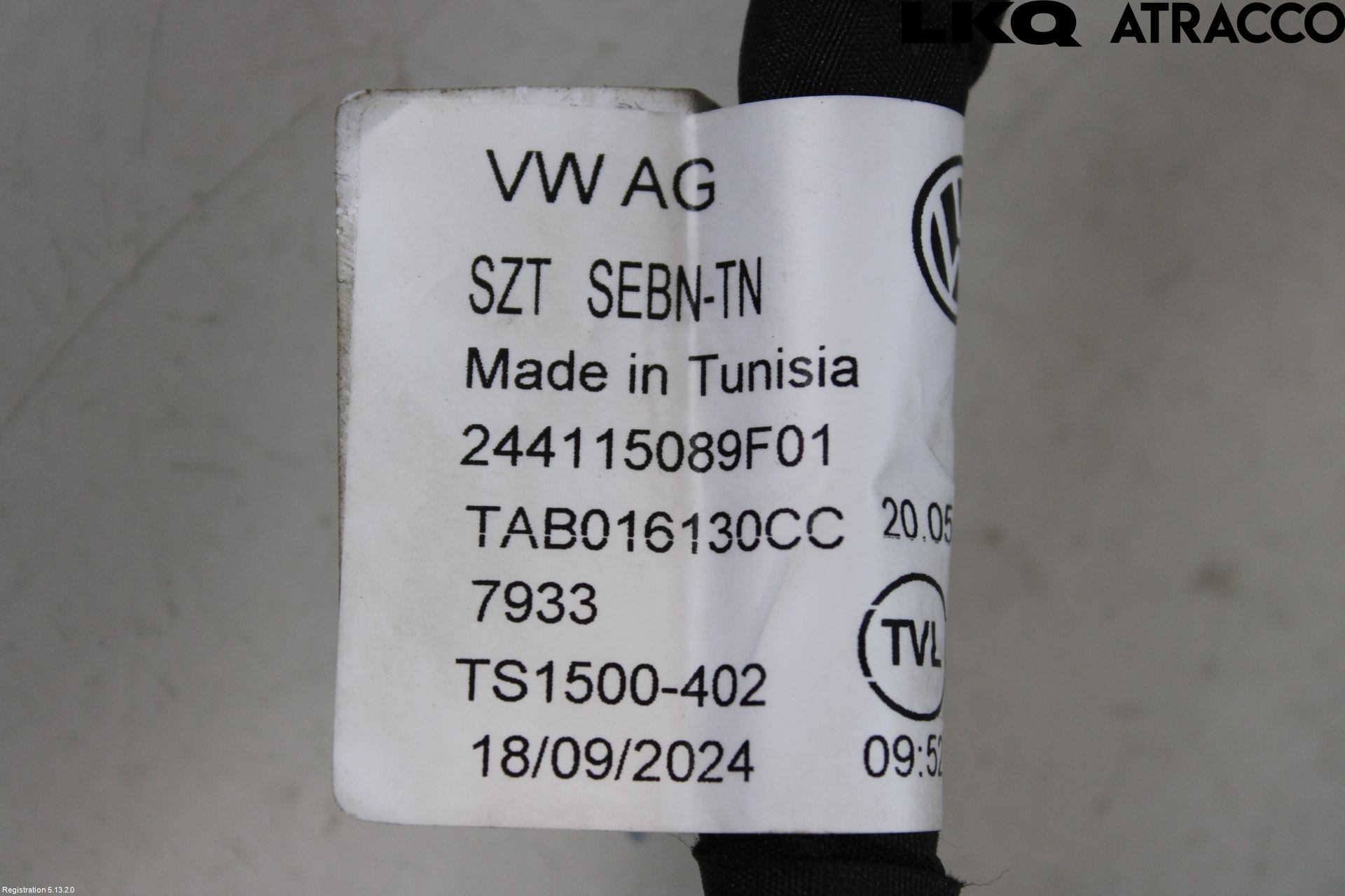 Volkswagen VW ID.7/TOURER 24- Ledningsnett