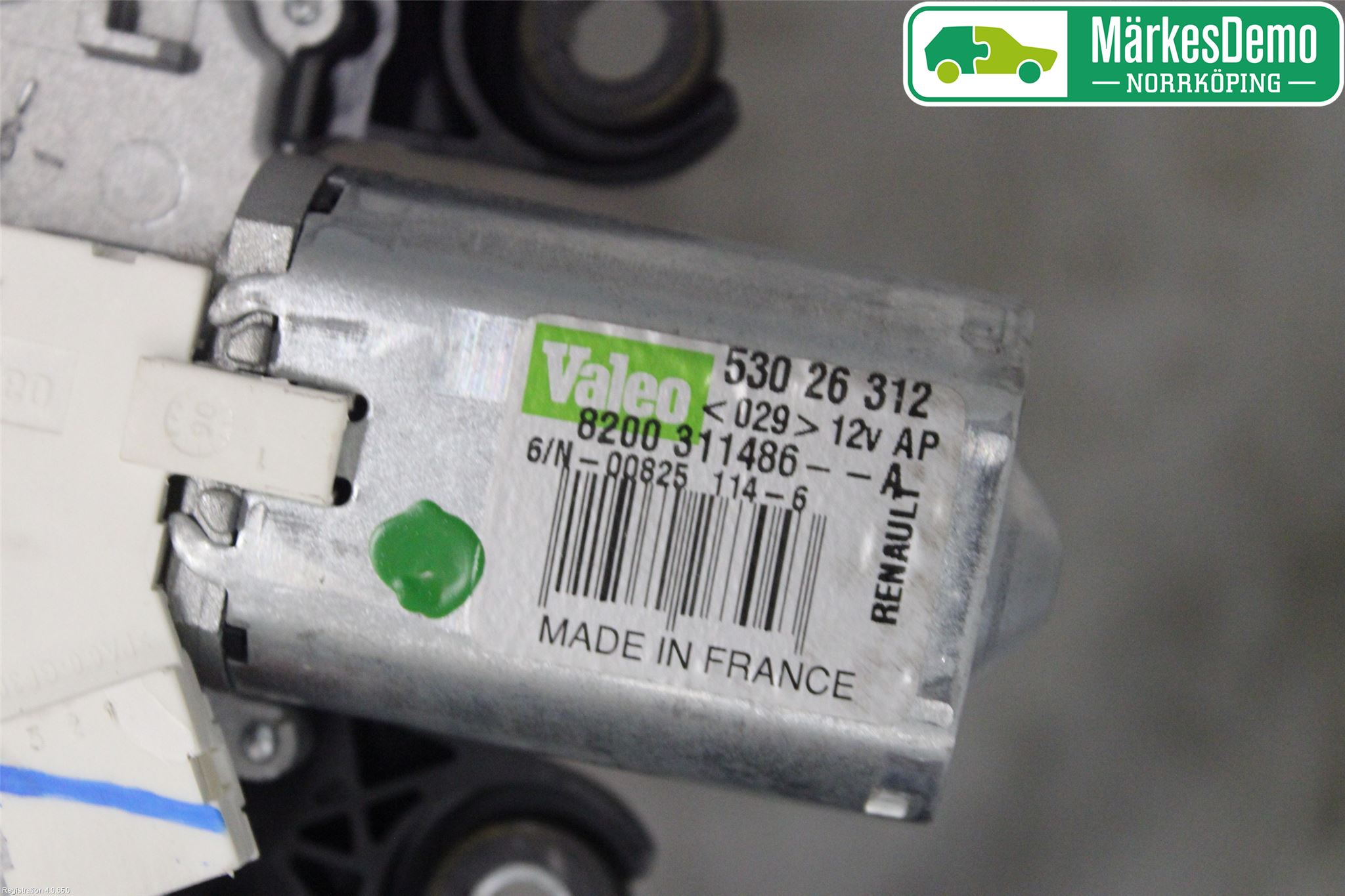 Renault CLIO III  06-09 Viskermotor Bakluke