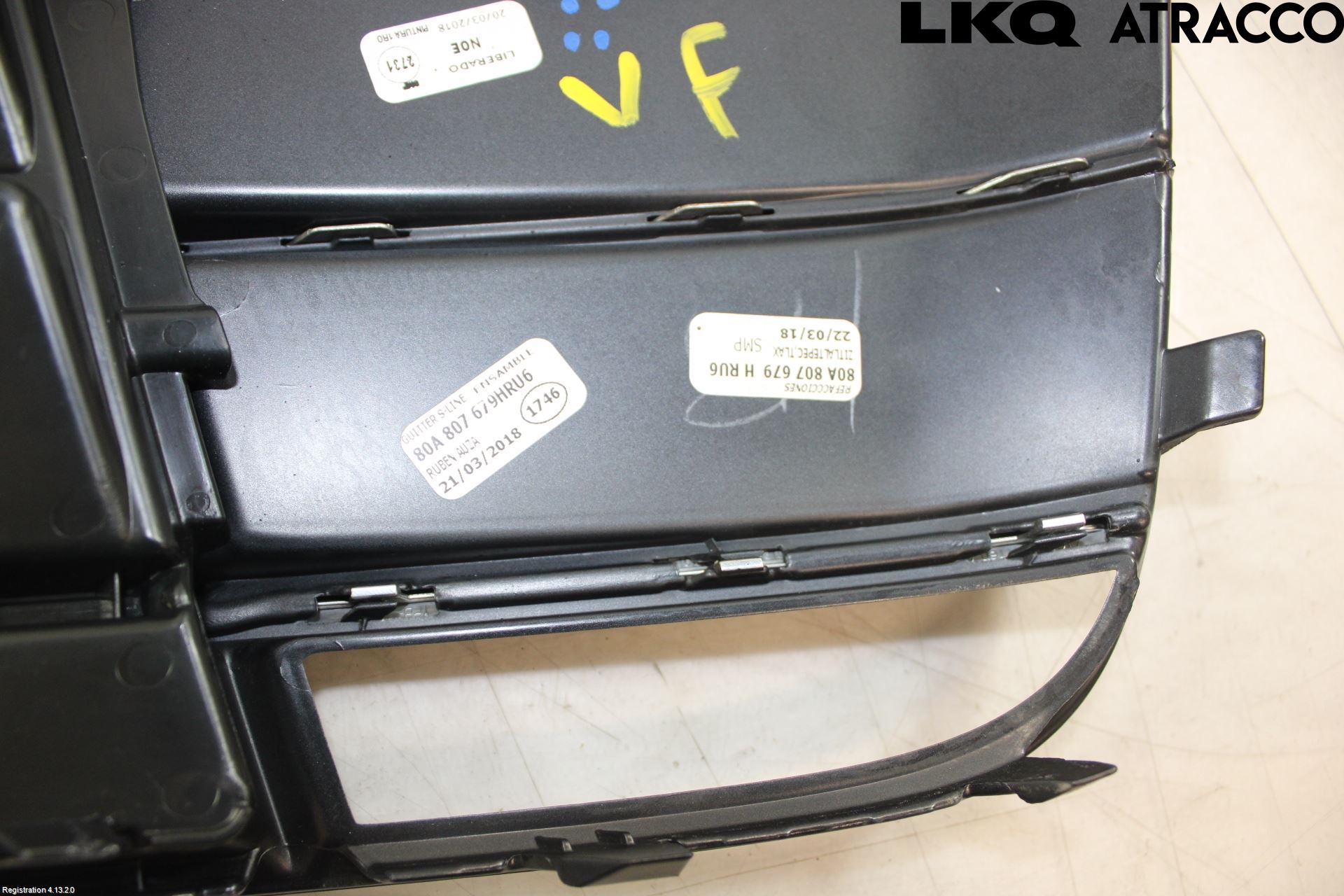 Audi Q5/SQ5 17- Grilldel Venstre