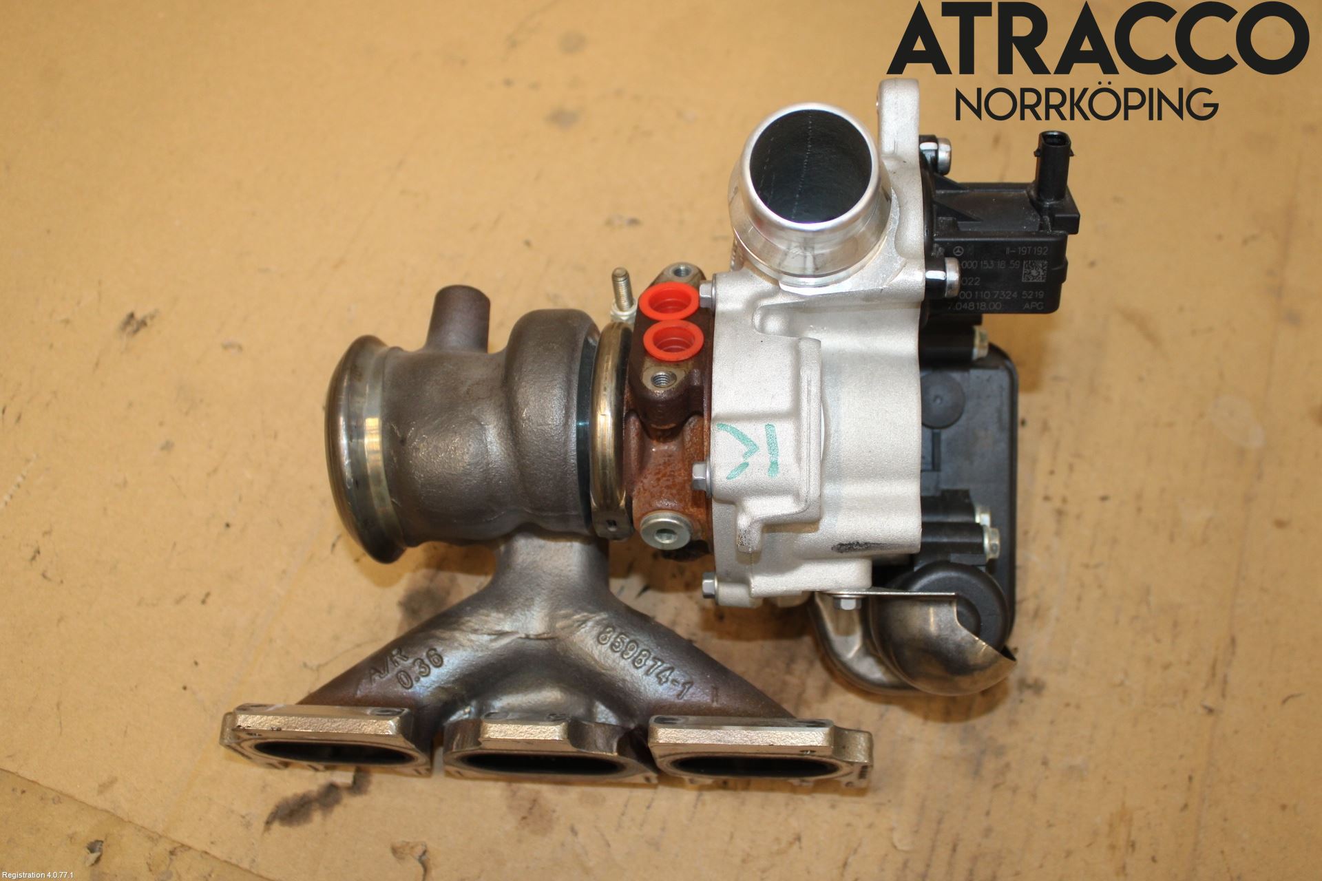Mercedes-Benz MB CLA-KLASS (C118/X118) 19- Turboaggregat