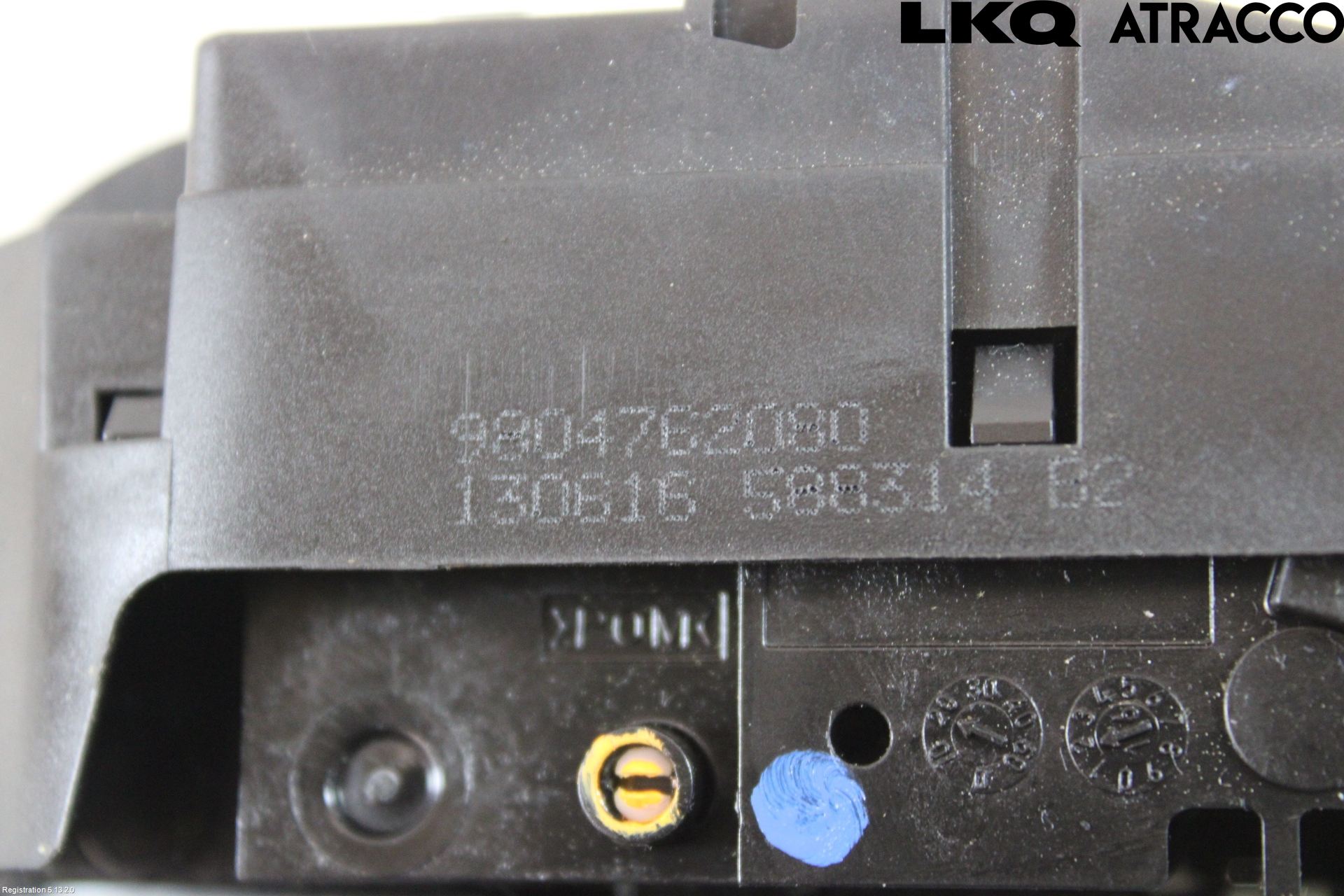 Citroen C4 PICASSO 14-18 Bakluke-Lokk Låsekasse