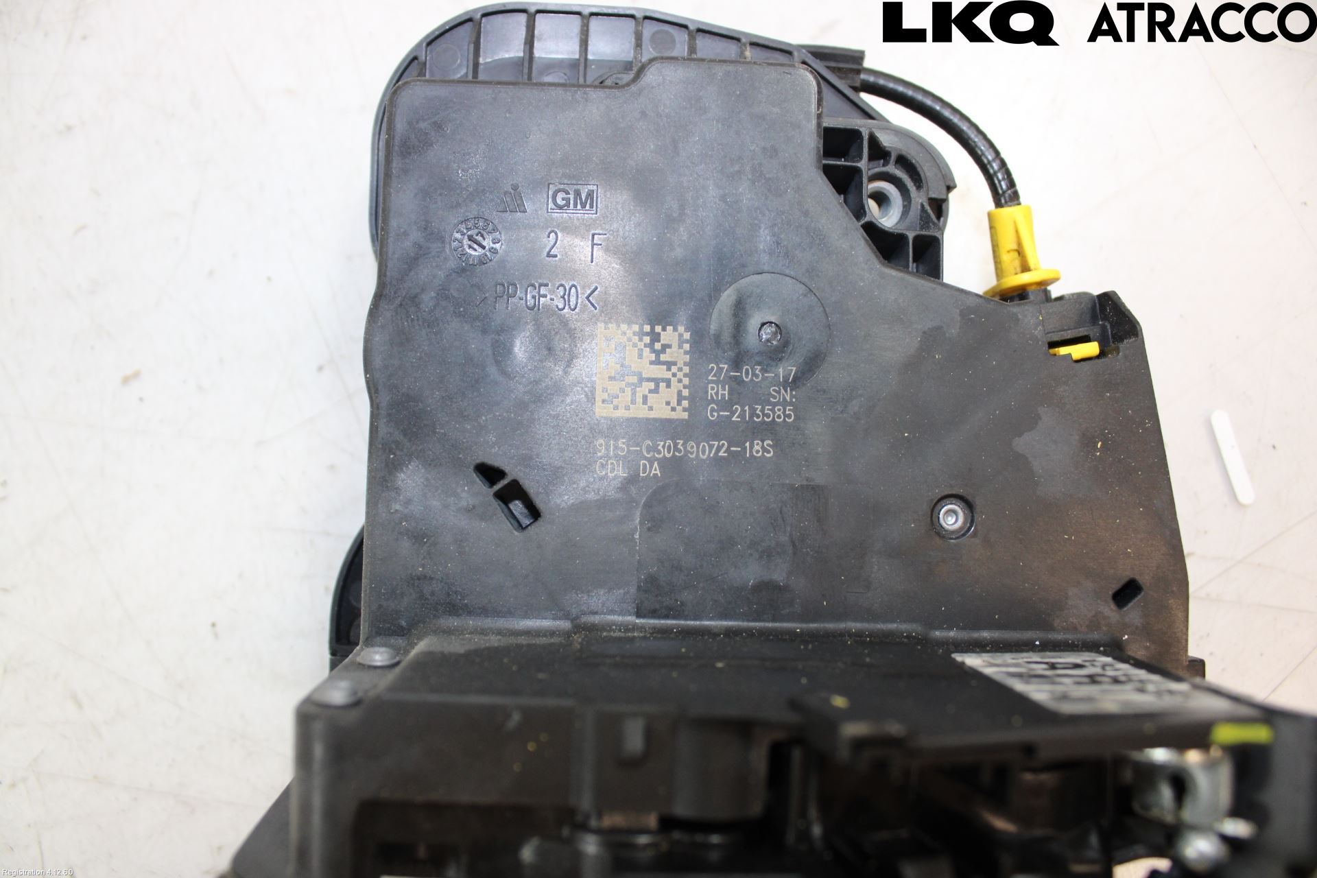 Opel ASTRA K 16-22 Dørlås - Låsekasse