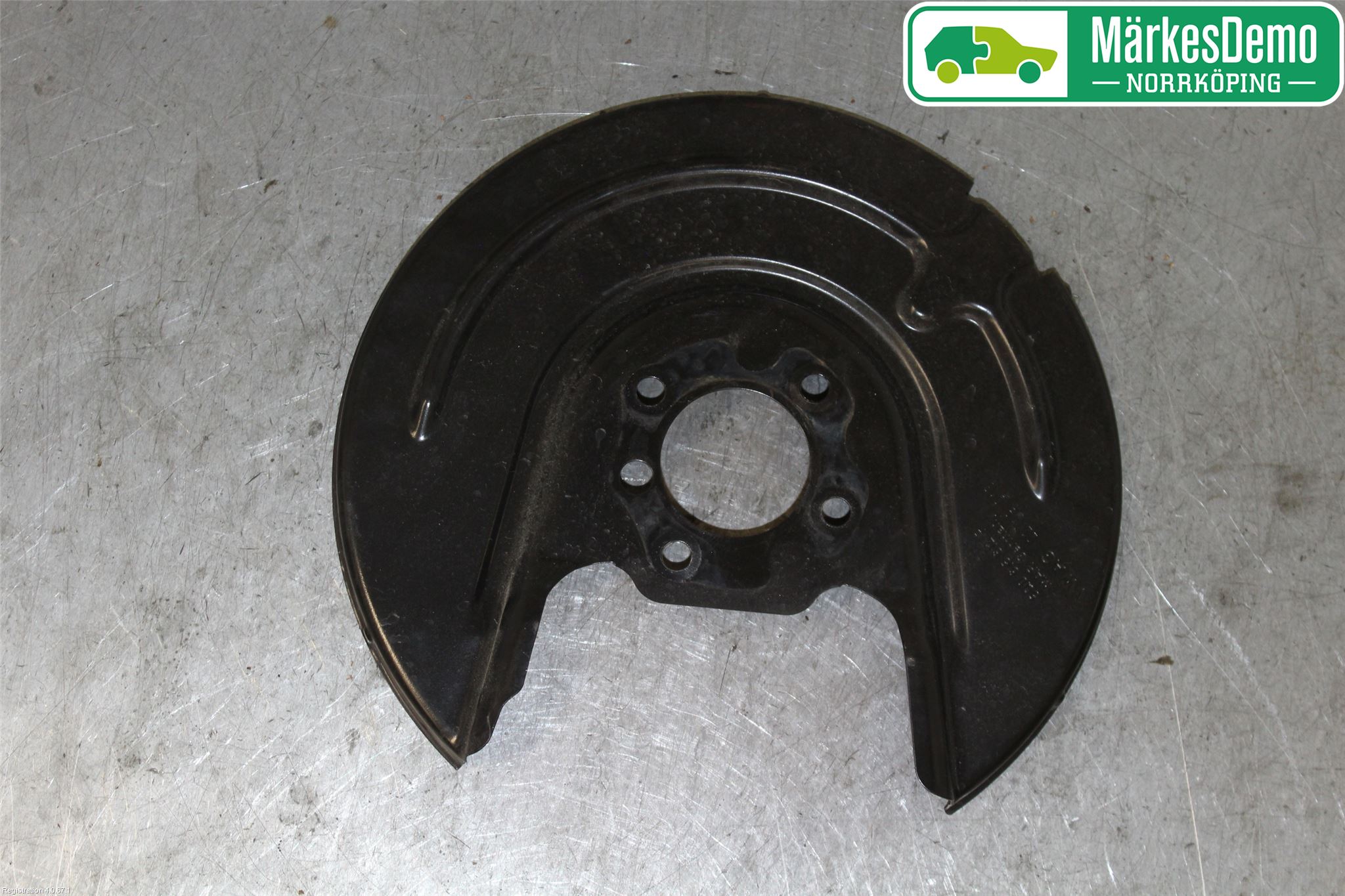 Volkswagen VW GOLF / E-GOLF VII 13-20 Bremseskjold Bak
