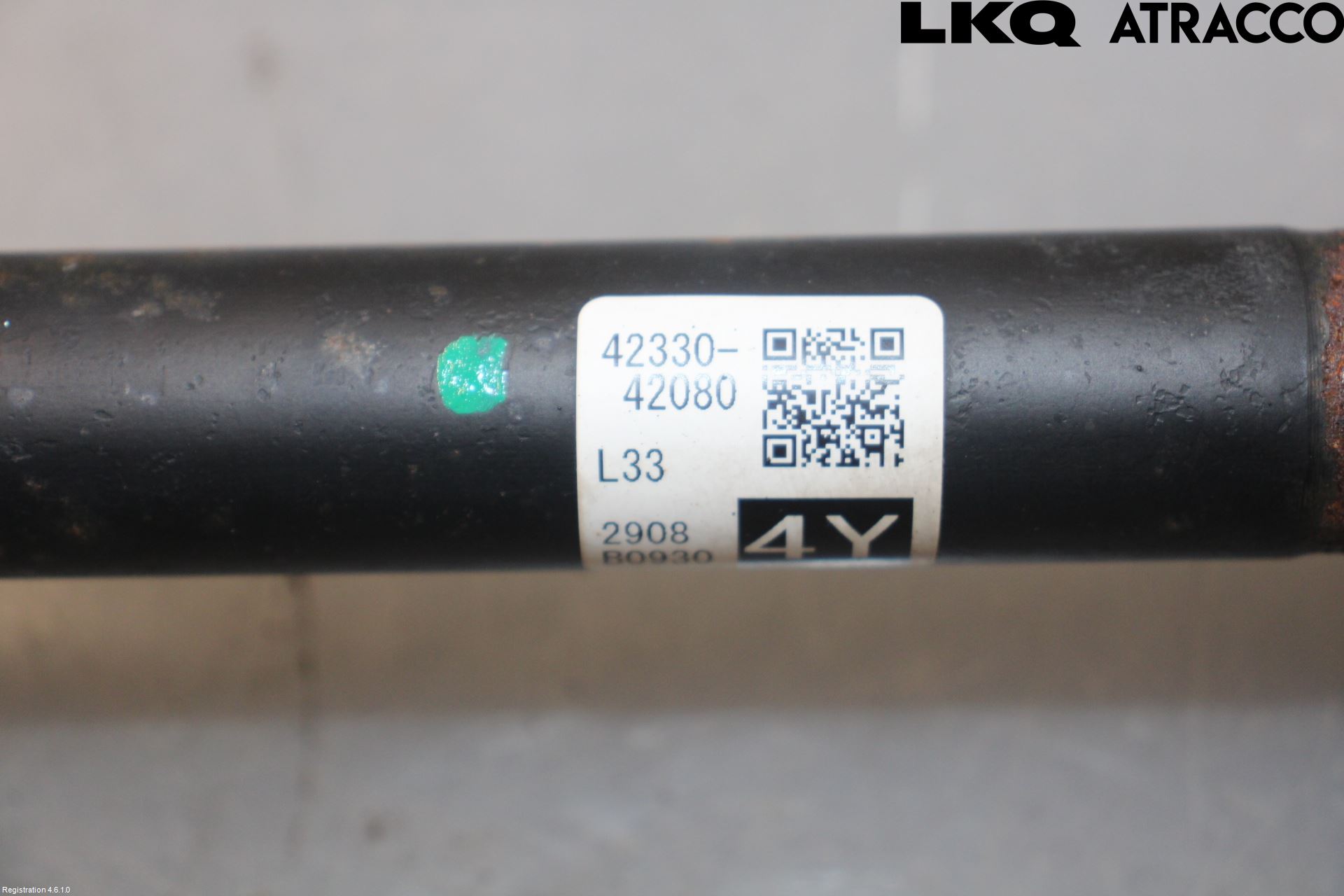 Toyota RAV4 19- Drivaksel Bak Kompl Høyre