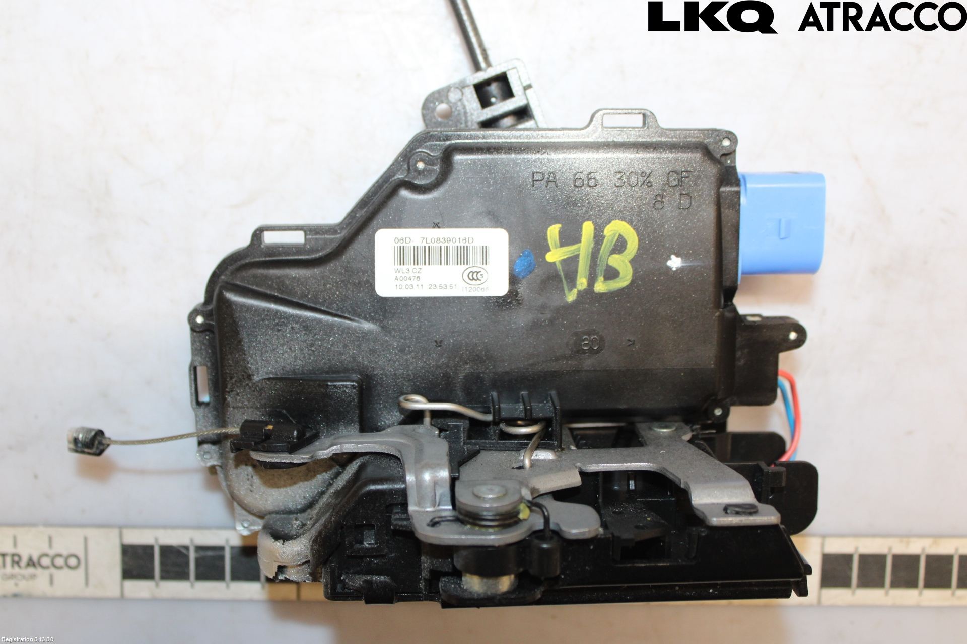 Skoda OCTAVIA (1Z) 05-13 Dørlås - Låsekasse