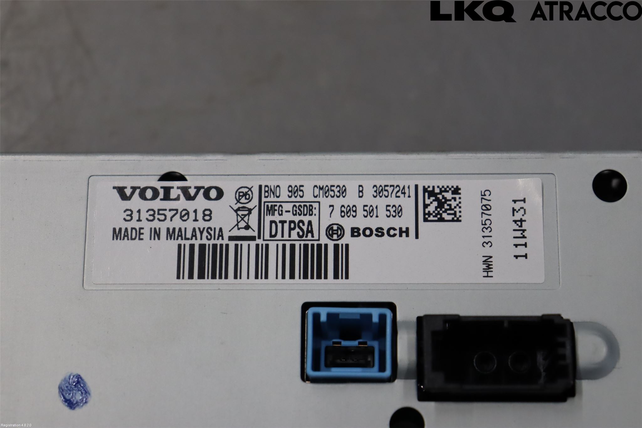 Volvo V60 11-13 Instr Skjerm Dvd-Gps-Ac-Tlf
