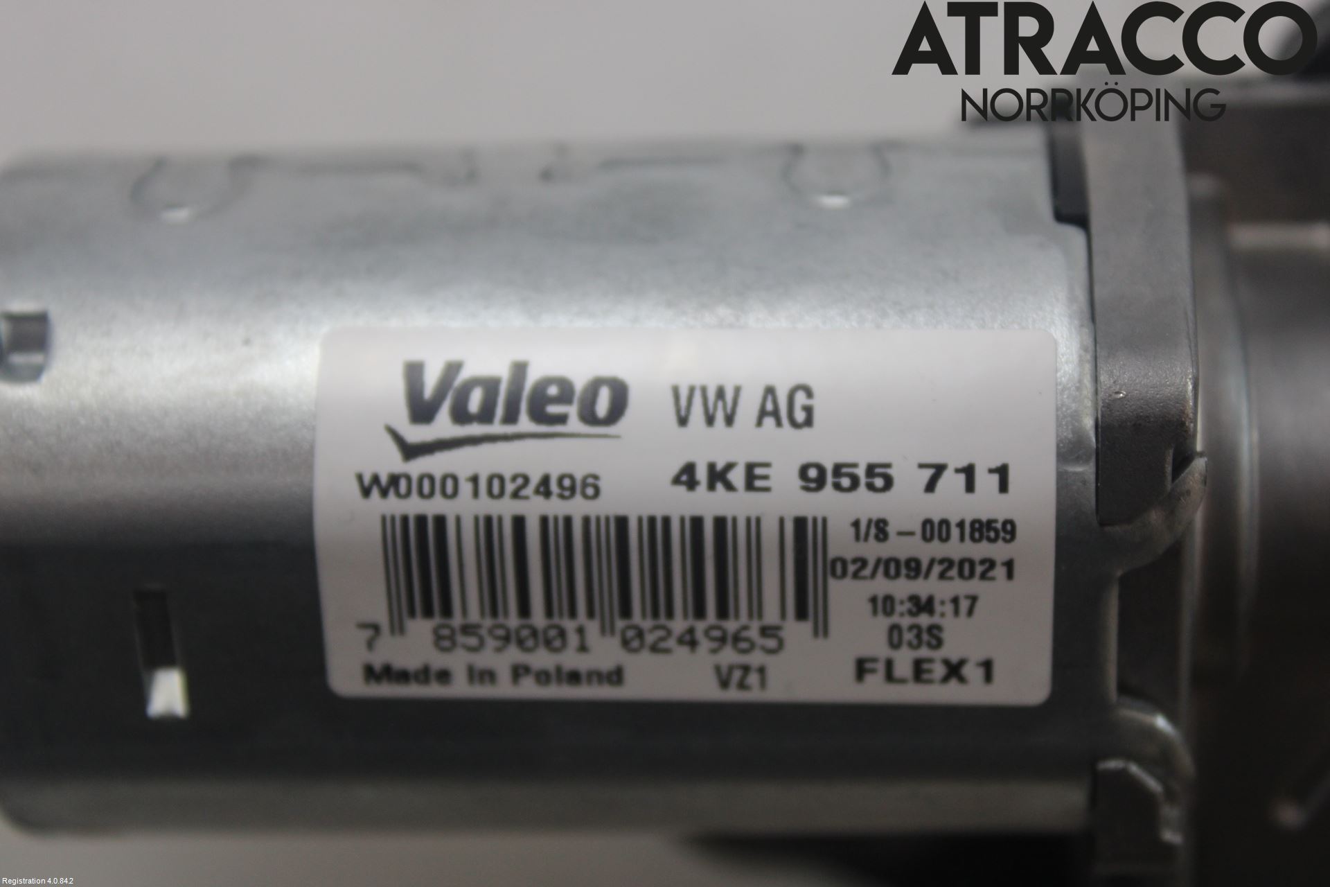 Audi A4/S4 B9 20- Viskermotor Bakluke