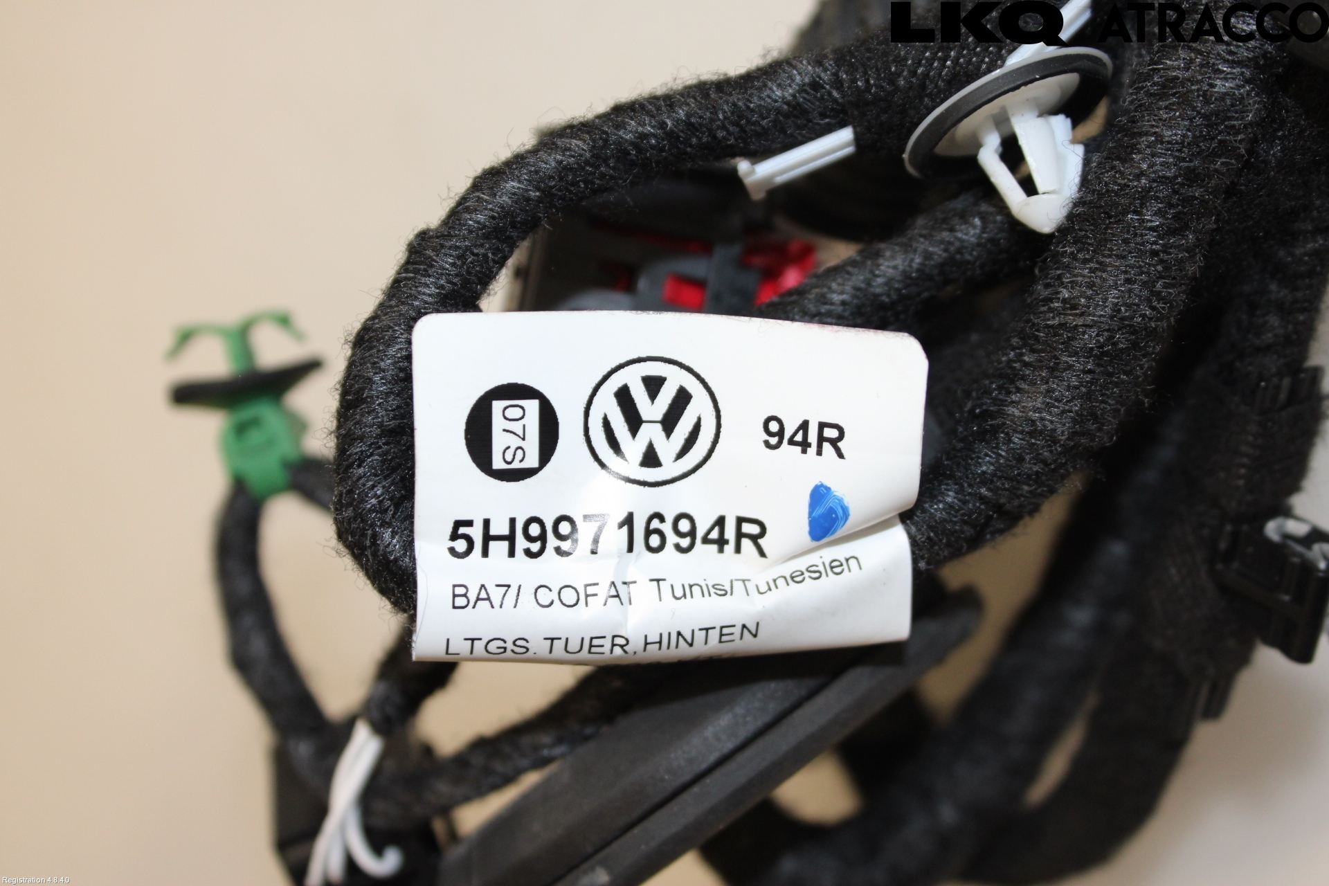 Volkswagen VW GOLF / E-GOLF VIII 20- Ledningsnett