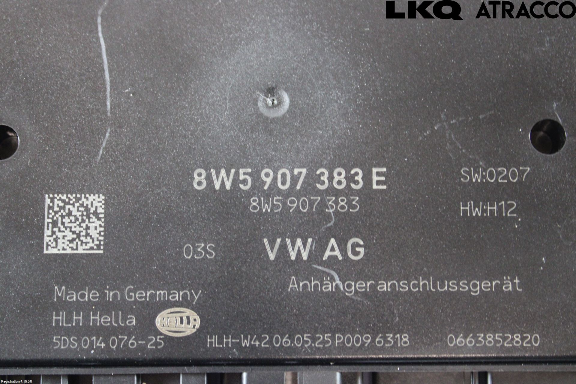 Volkswagen VW TOUAREG CR 18- Styreenhet Tilhengerfeste