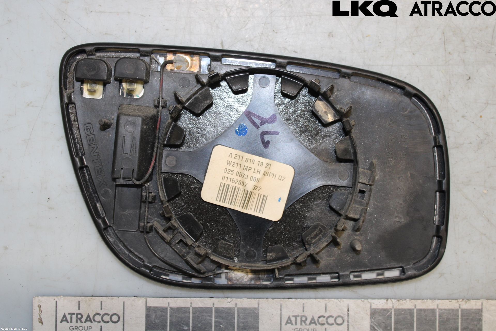 Mercedes-Benz MB E-KLASS (W211) 02-09 Speil Glass V