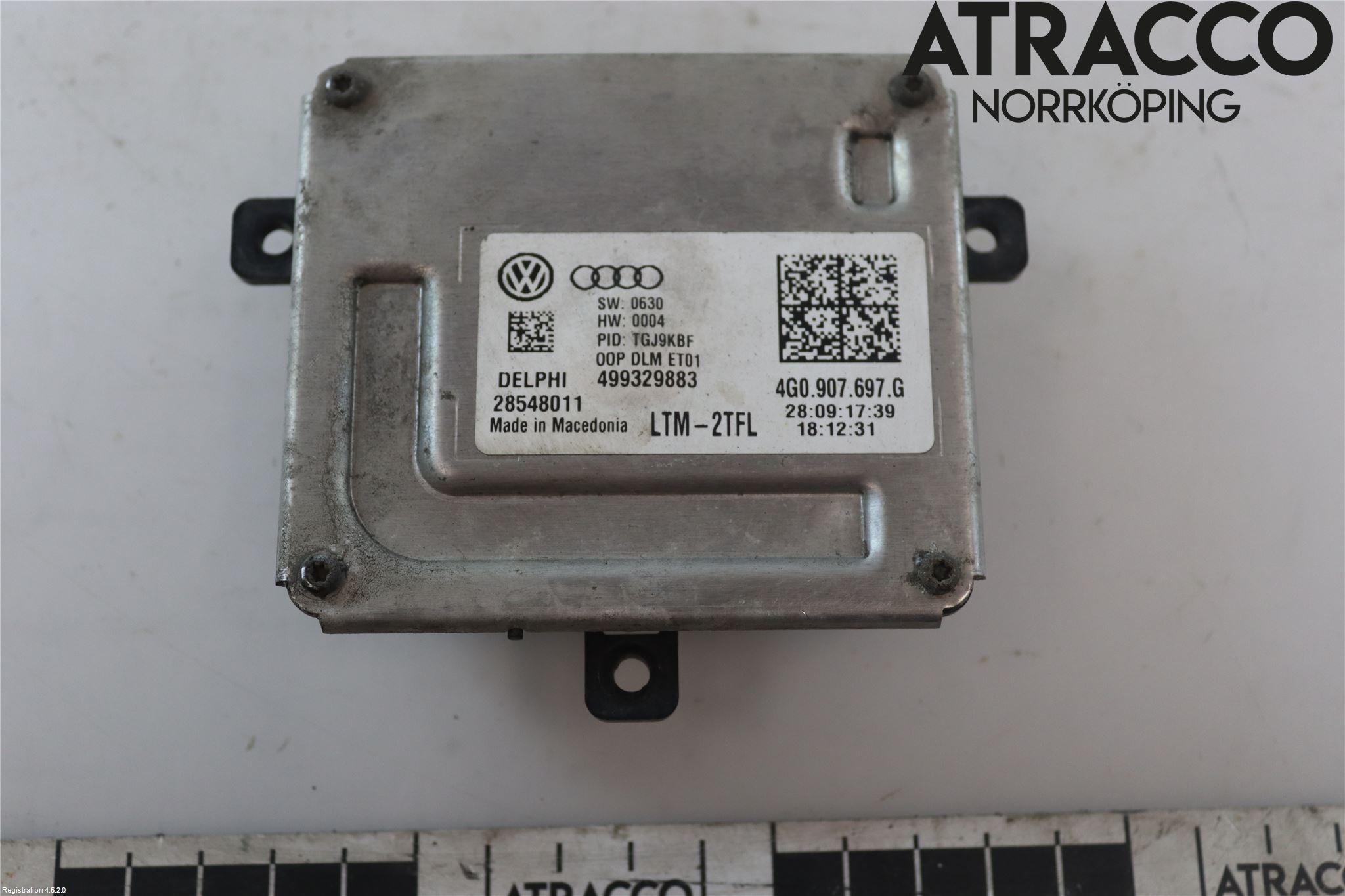 Volkswagen VW CADDY 16-20 Styreenhet Xenon