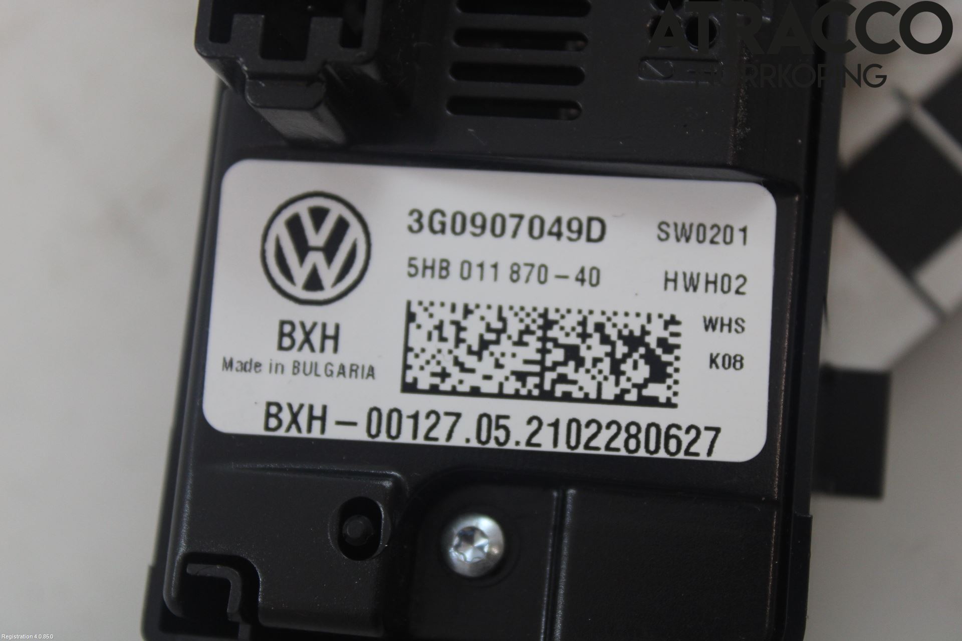 Volkswagen VW GOLF / E-GOLF VIII 20- Varmeapparat Panel(Regulering)