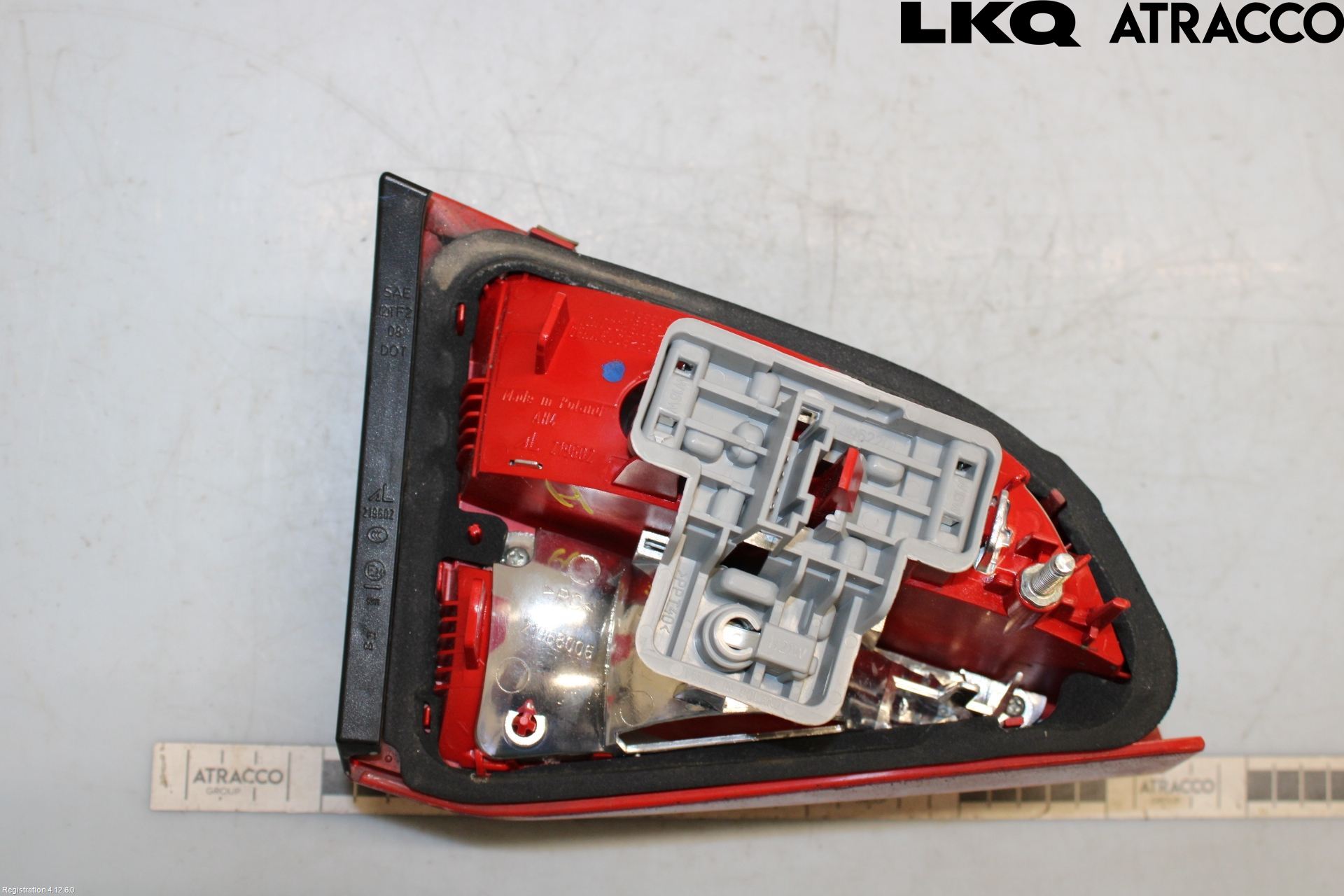 Audi A4/S4 08-11 Baklykt Høyre  På Luke(Indre)