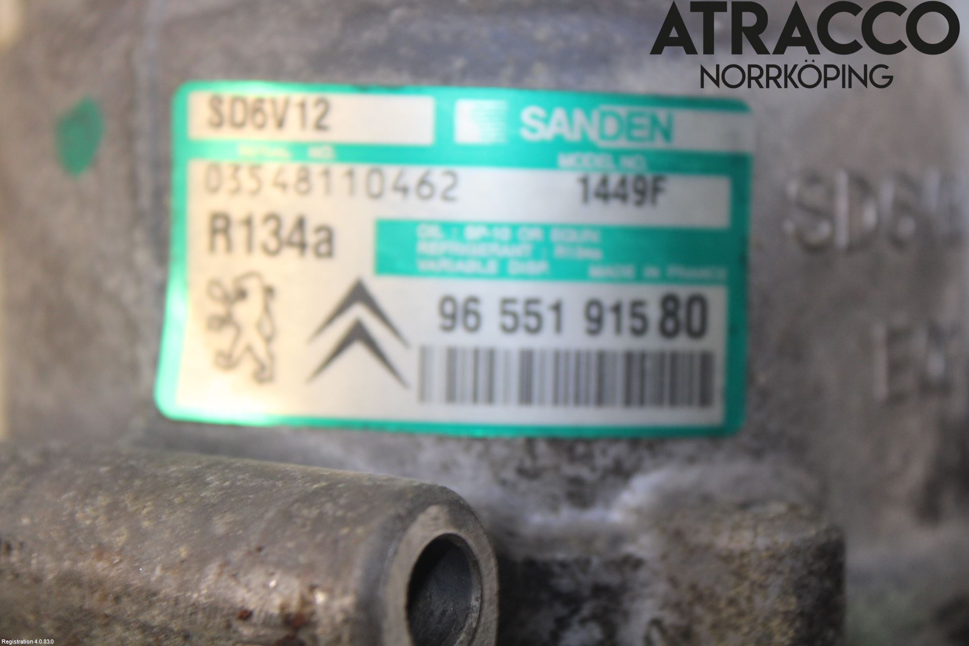 Peugeot 307     01-05 Varme Ac Kompressor