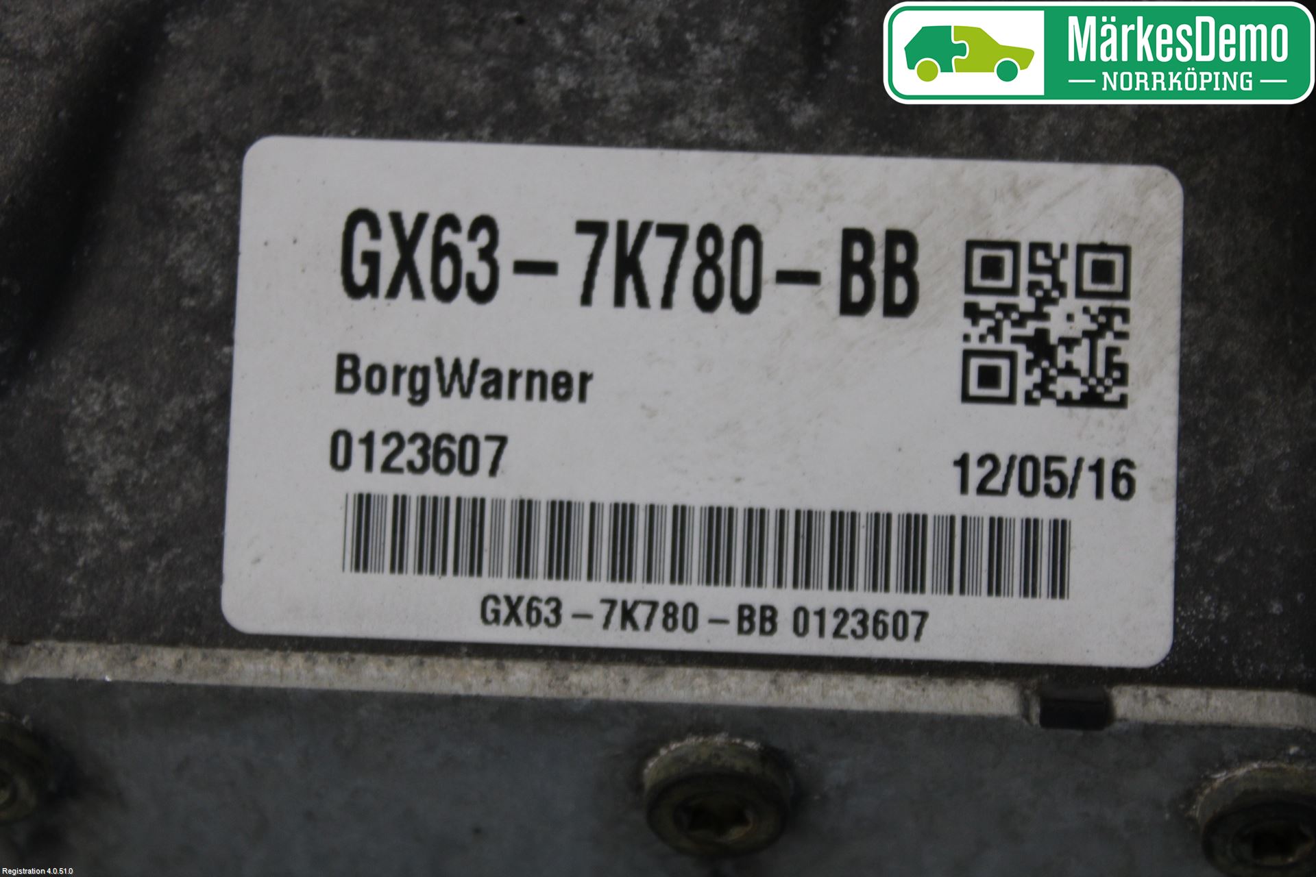 Jaguar XE (X760) 15-24 Gearkasse Fordelingskasse