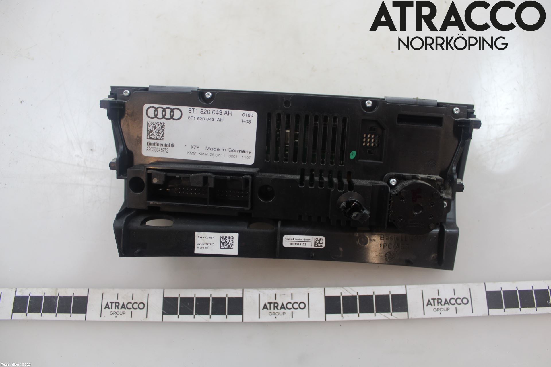 Audi A4/S4 08-11 Varmeapparat Panel(Regulering)