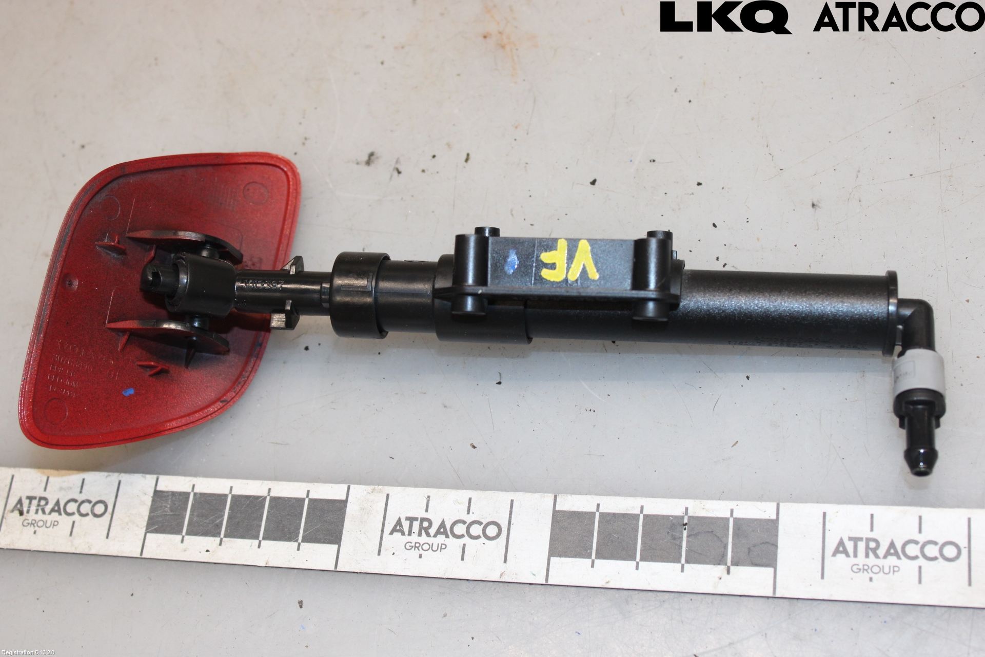 Volvo XC60 09-13 Spylerdyse Frontlykter