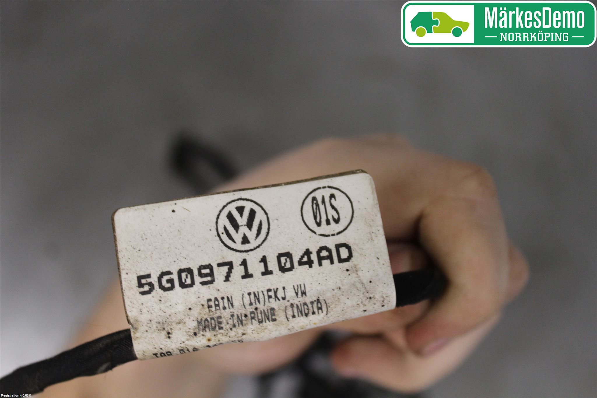 Volkswagen VW GOLF / E-GOLF VII 13-20 Sensor Ryggesensor