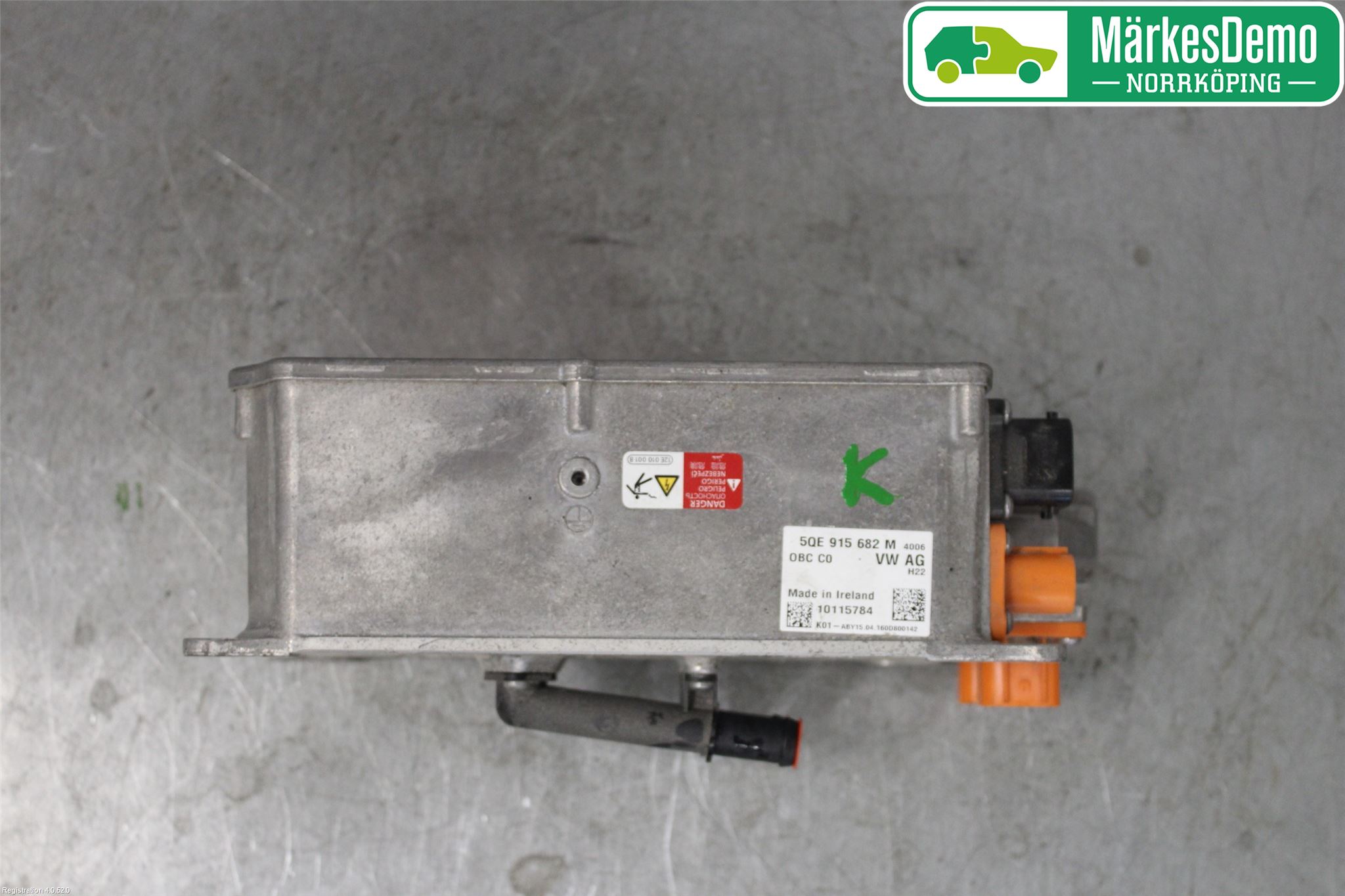 Volkswagen VW PASSAT 15-19 Batterilader Hybrid