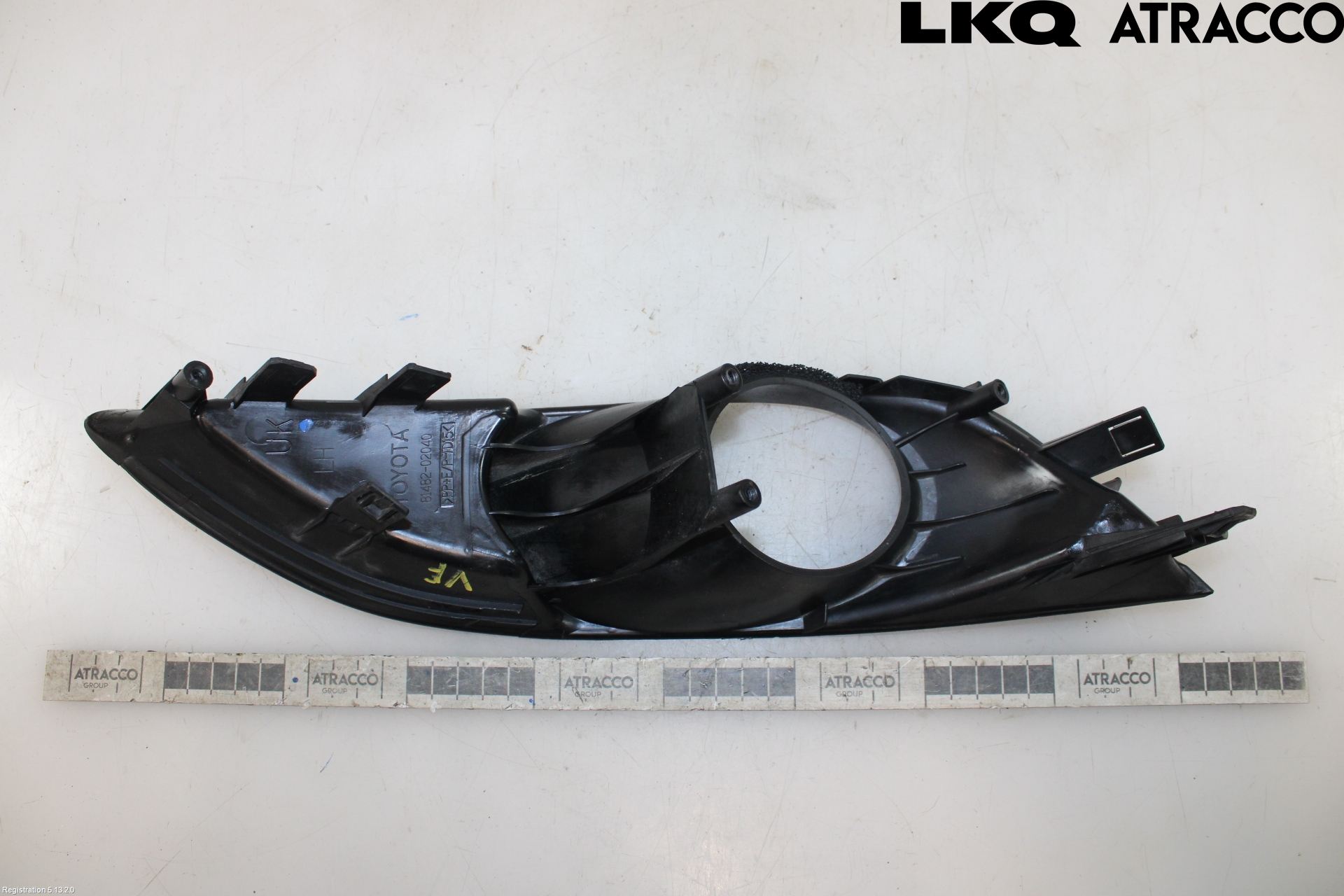 Toyota AURIS 07-09 Frontlykt Kurve-Tåkelys Ramme