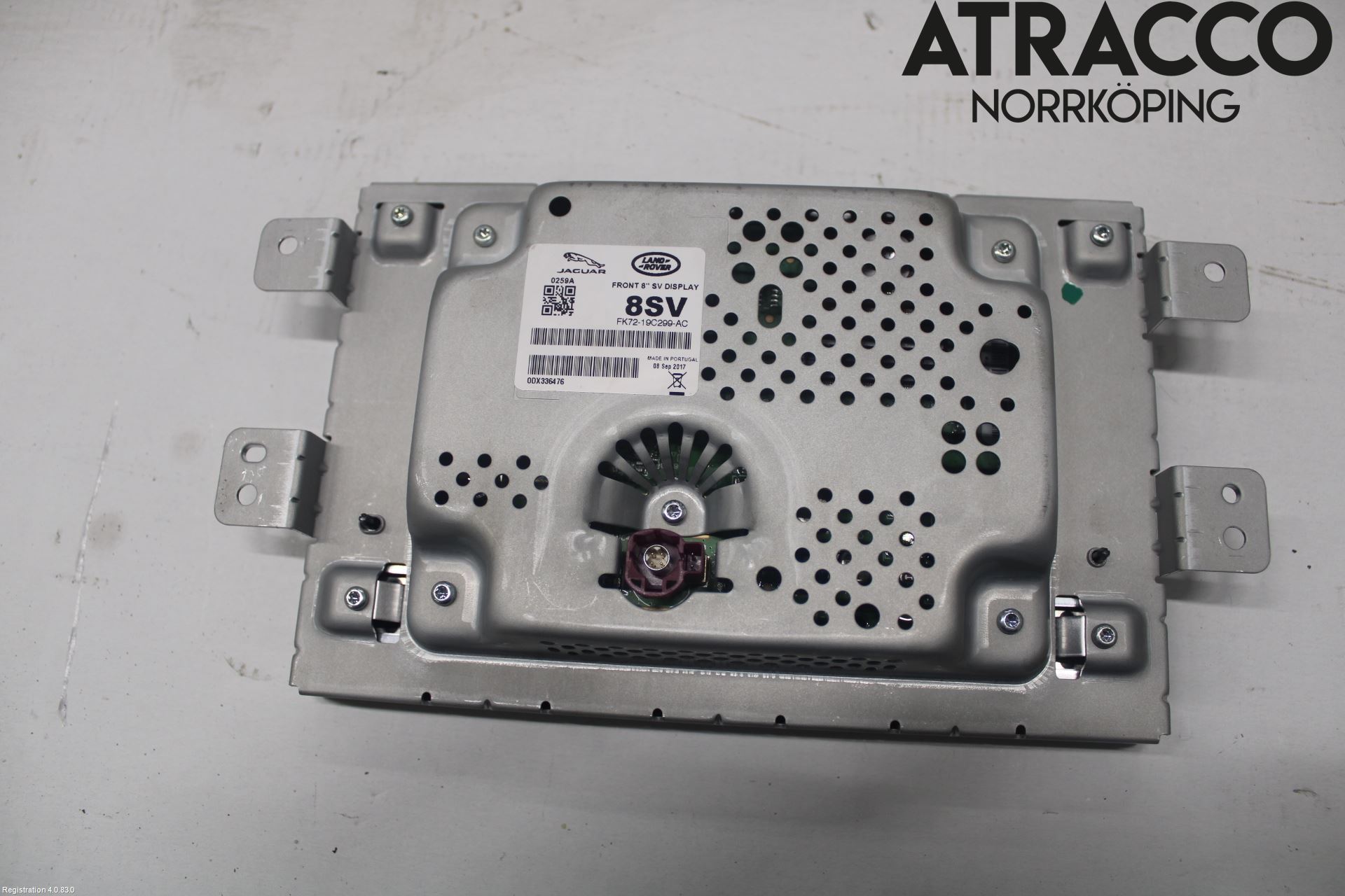 Jaguar XF (X260) 16-24 Instr Skjerm Dvd-Gps-Ac-Tlf