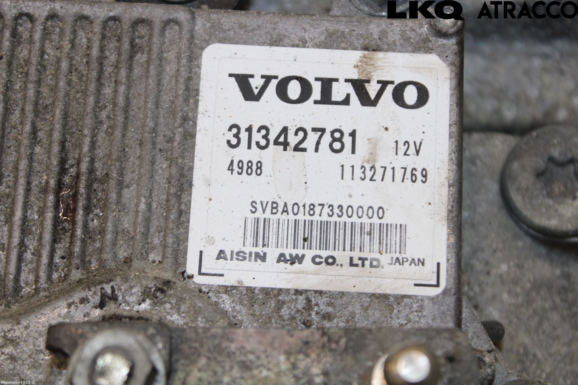 Volvo V50 08-12 Gearkasse Automat
