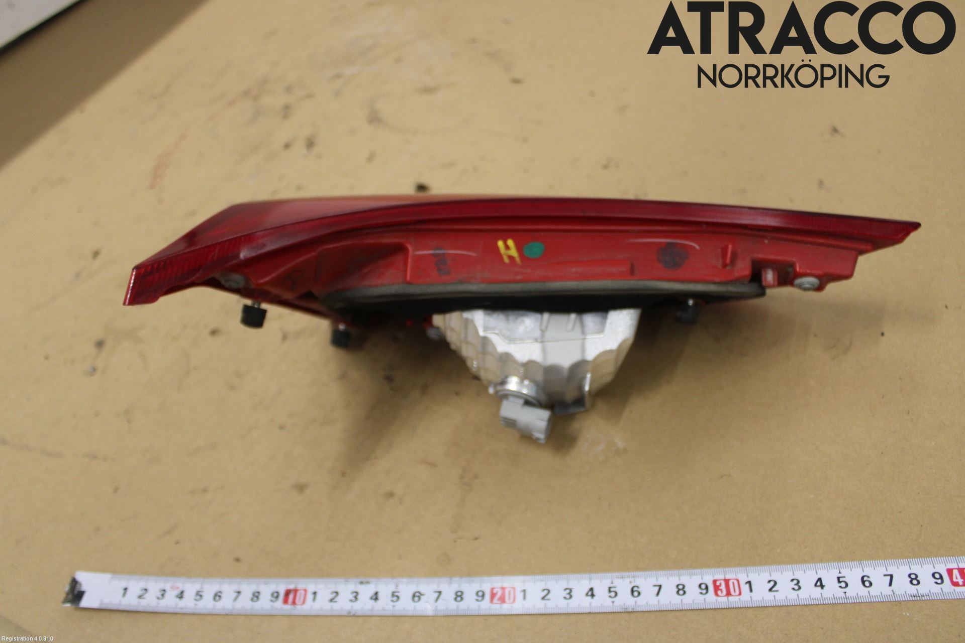 Toyota AURIS 13-19 Baklykt Høyre  På Luke(Indre)