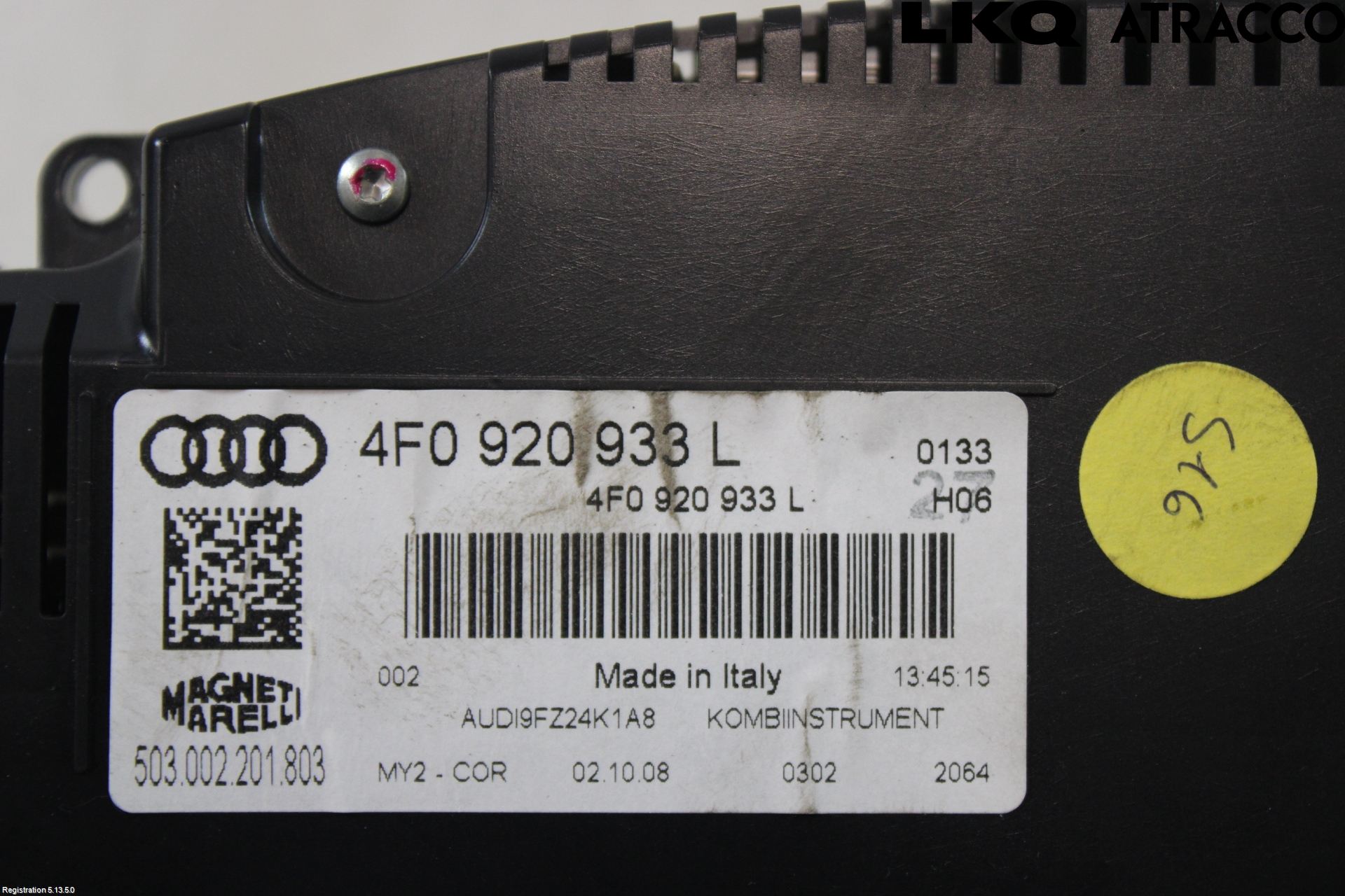 Audi A6/S6     05-11 Instr Kombinert