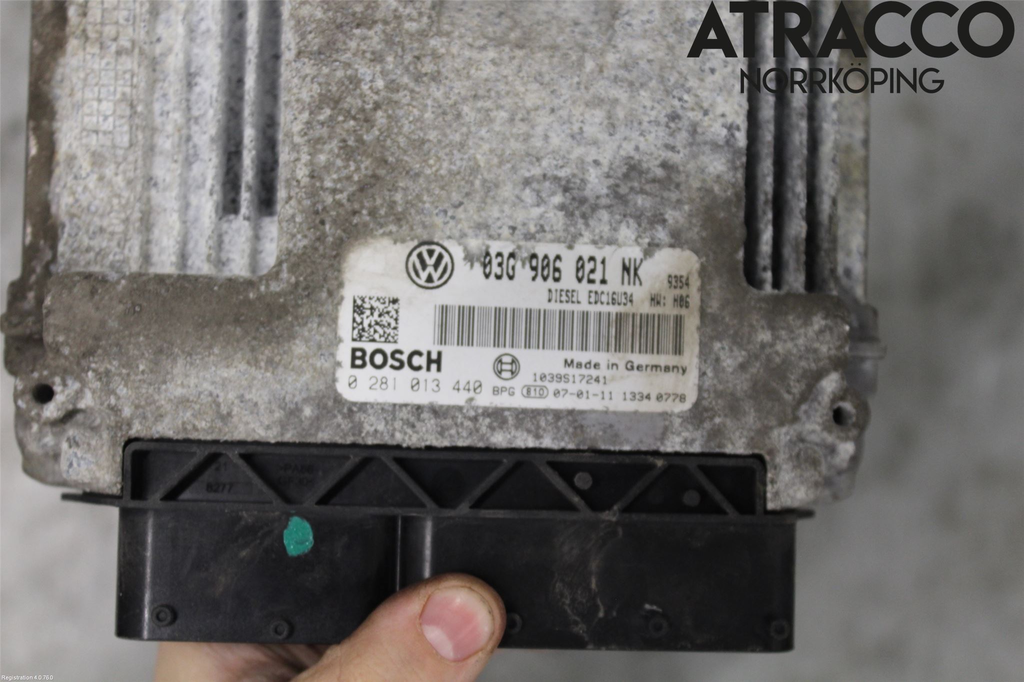 Volkswagen VW PASSAT 05-11 Styreenhet Dieselpumpe